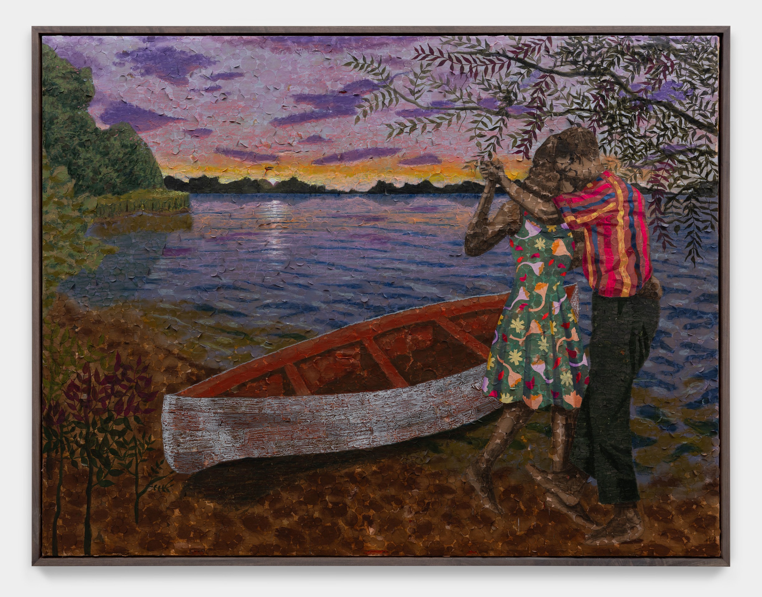 Derek Fordjour, Love Song, 2025