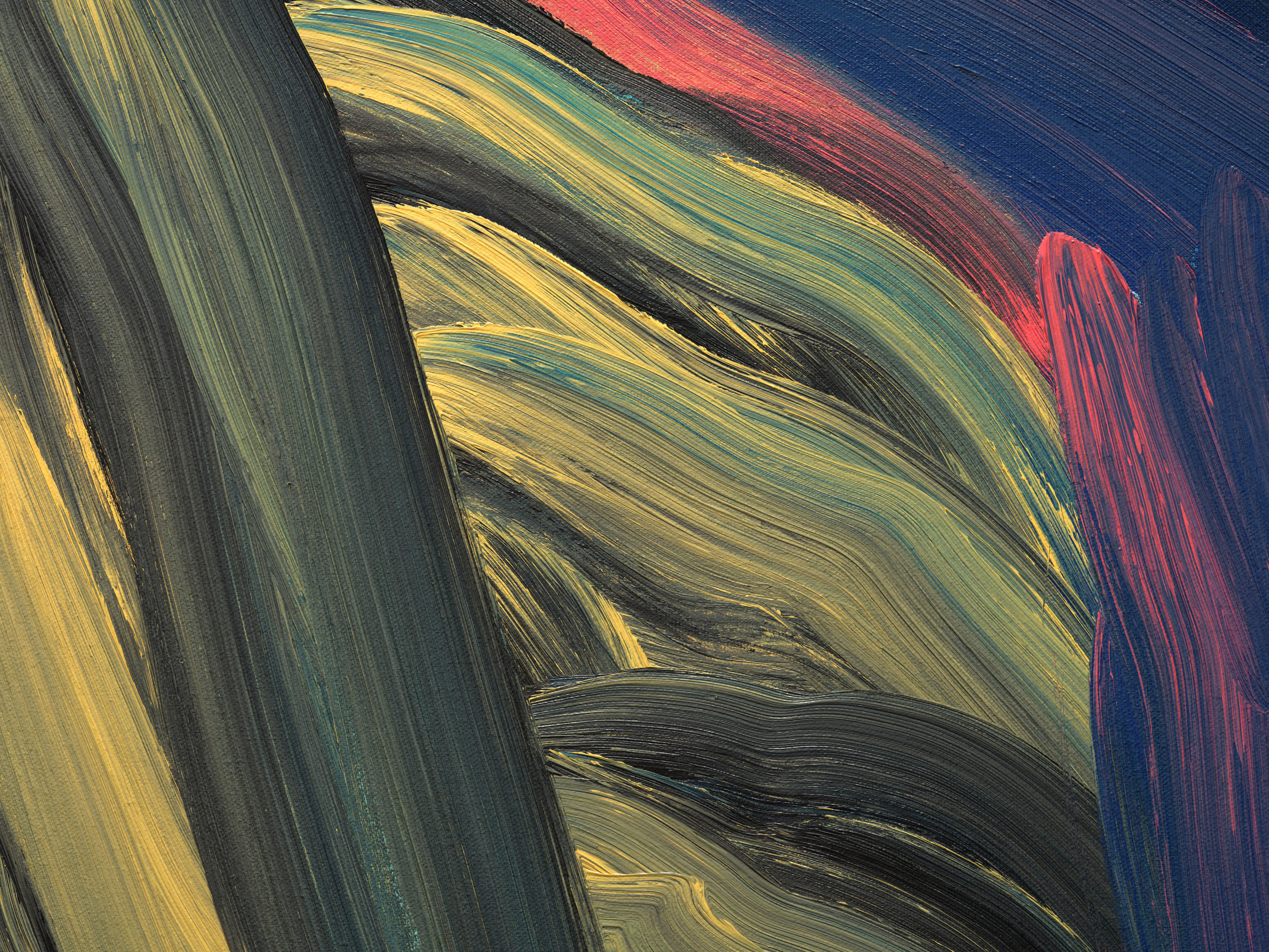 Martha Diamond, Crossing (Detail), 1984