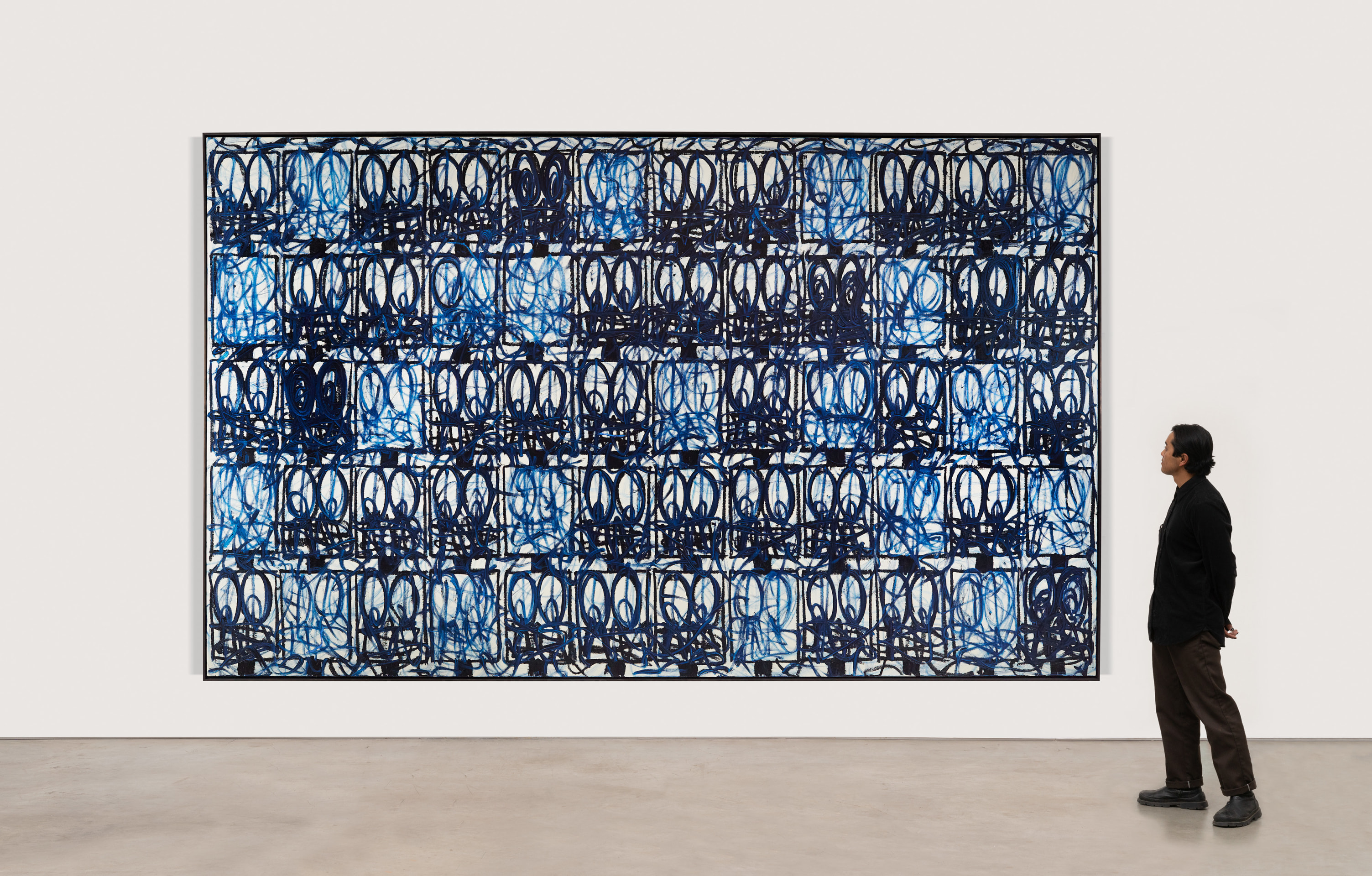 Rashid Johnson, Bruise Painting &quot;Body and Soul&quot;, 2021