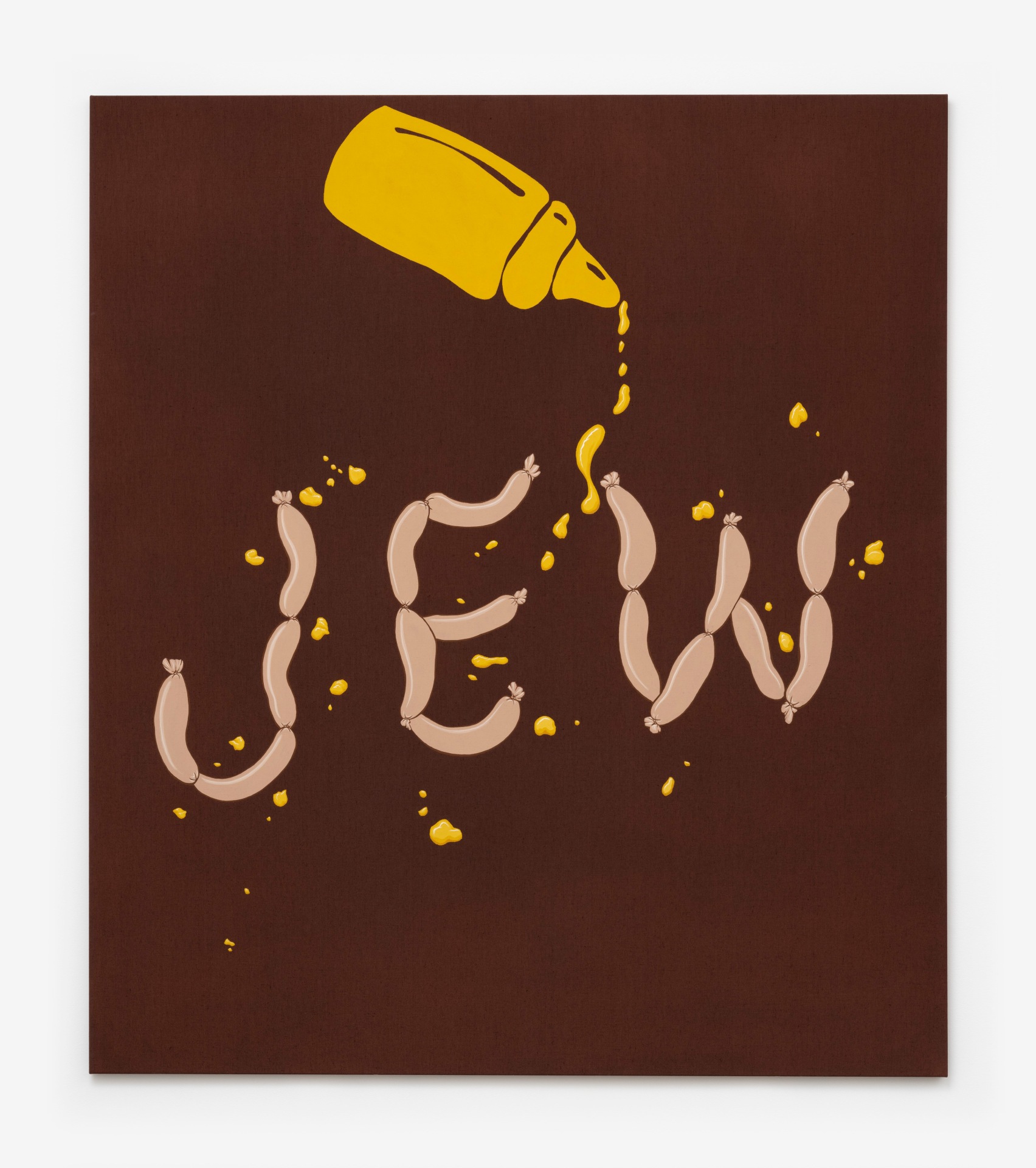 Joel Mesler, Untitled (Jew), 2020