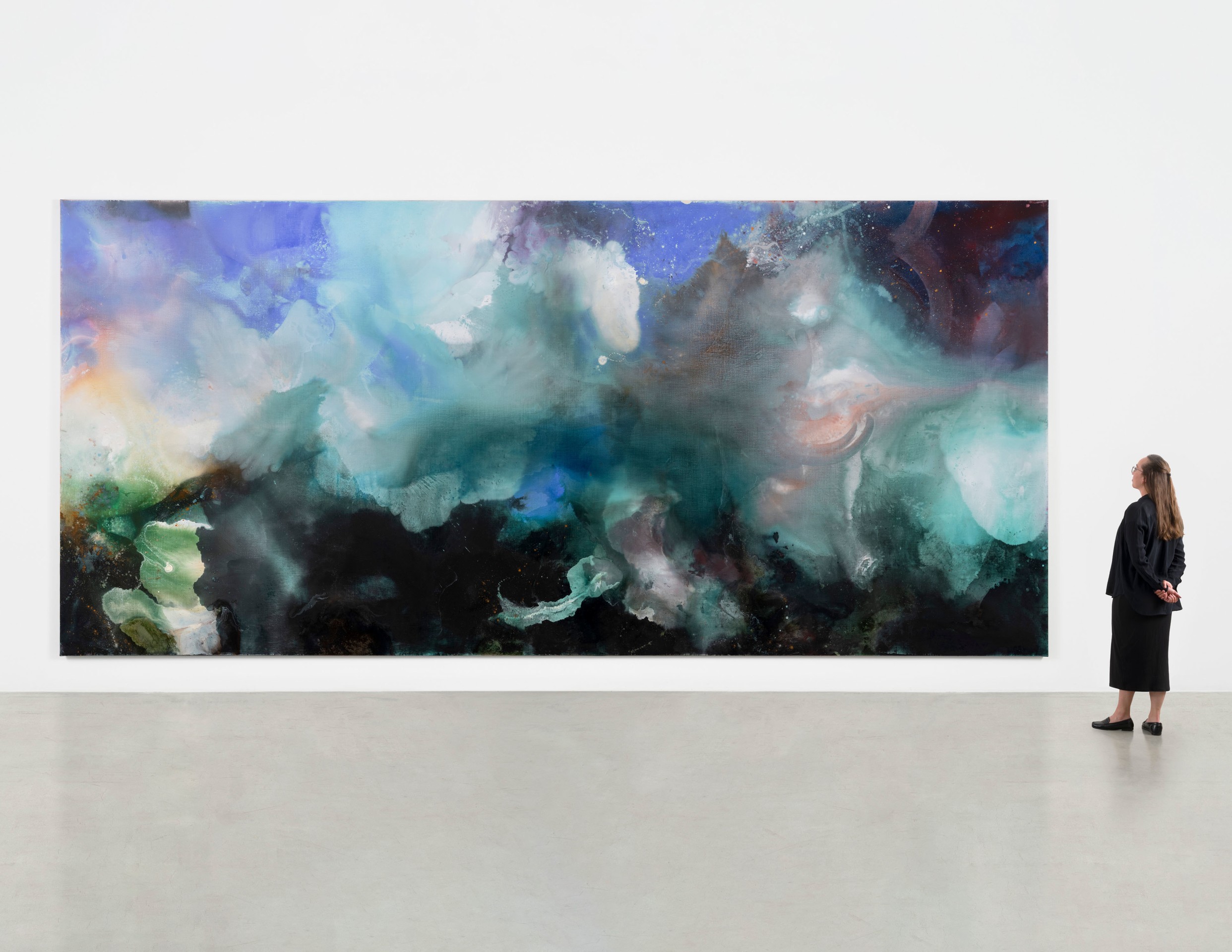 Mary Weatherford, Genesis, 2025