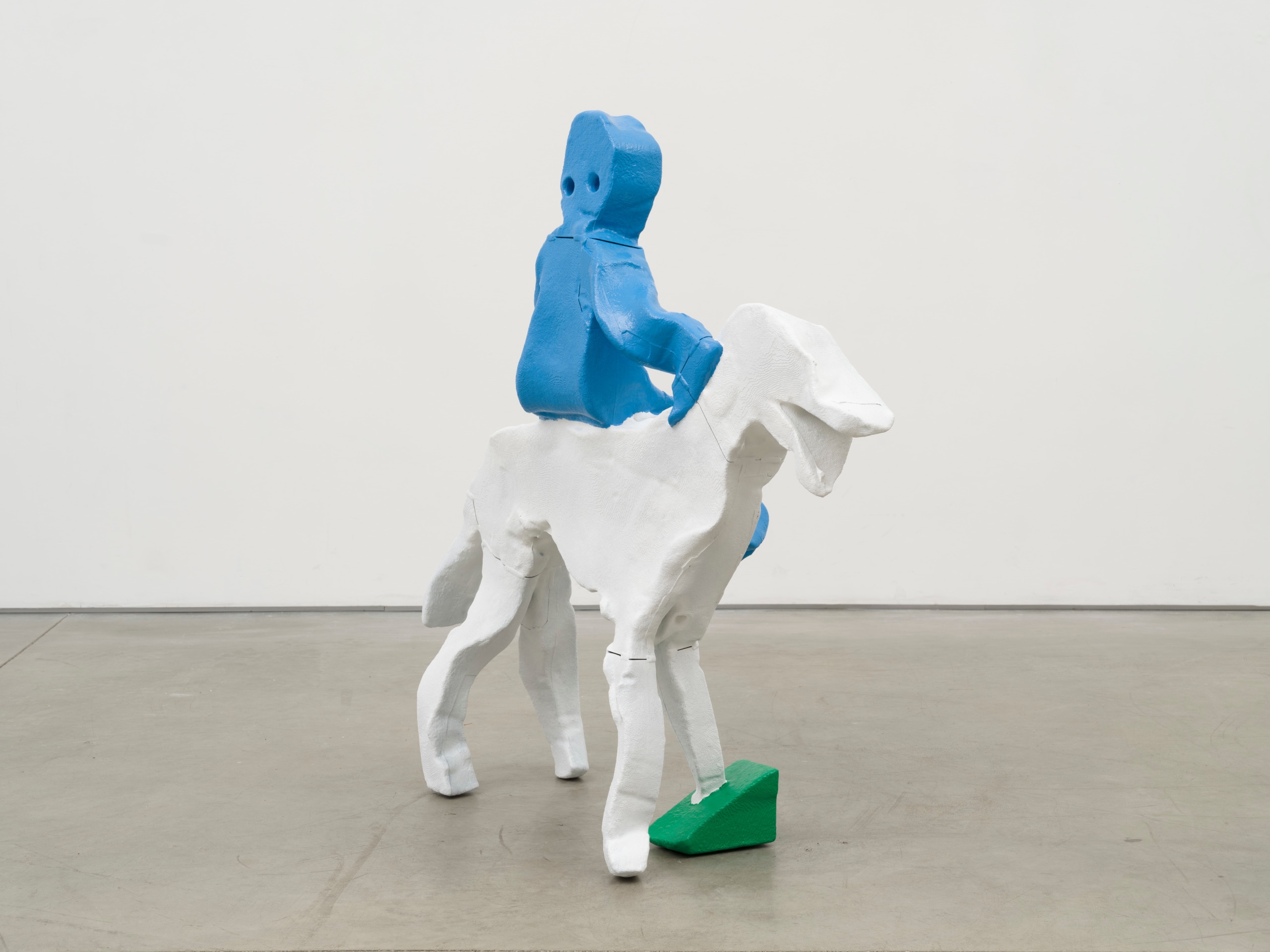 Valentin Carron, Baby and Dog, 2022