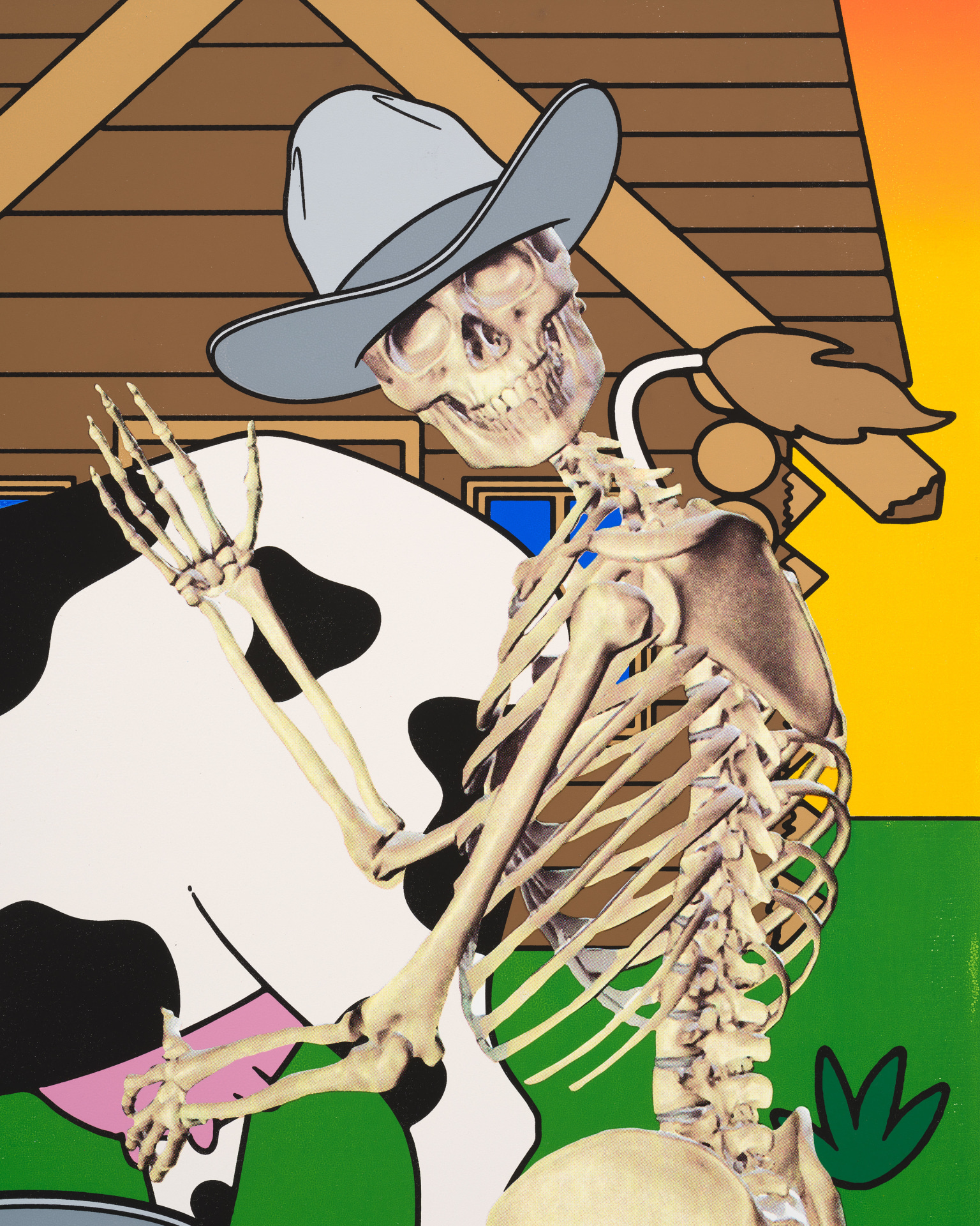 Elijah Funk &amp;amp; Alix Ross (Online Ceramics), The skeleton waves&nbsp;