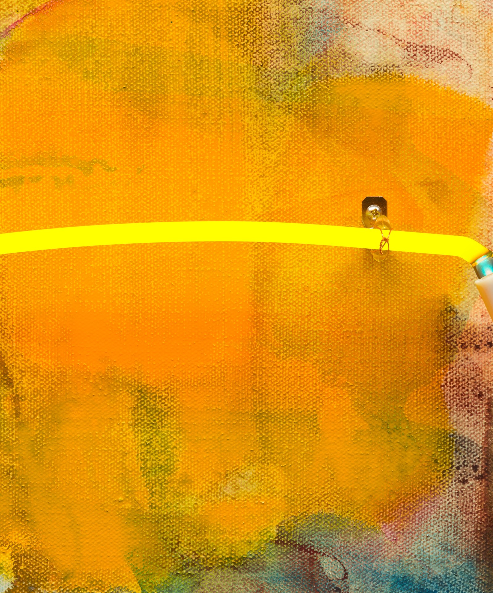 Mary Weatherford, Warm Weather, 2021