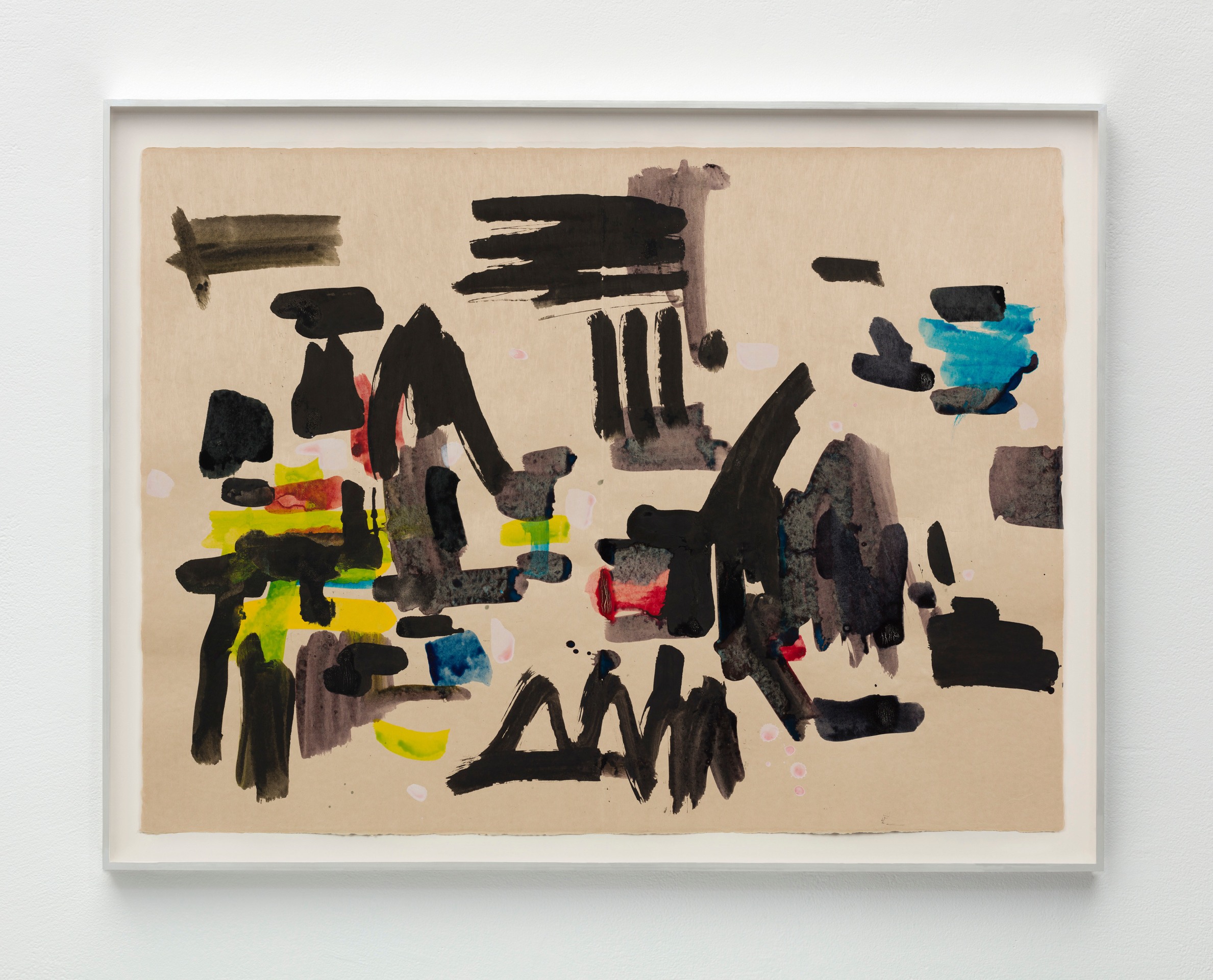 Mary Weatherford, Shibuya Crossing, 2019