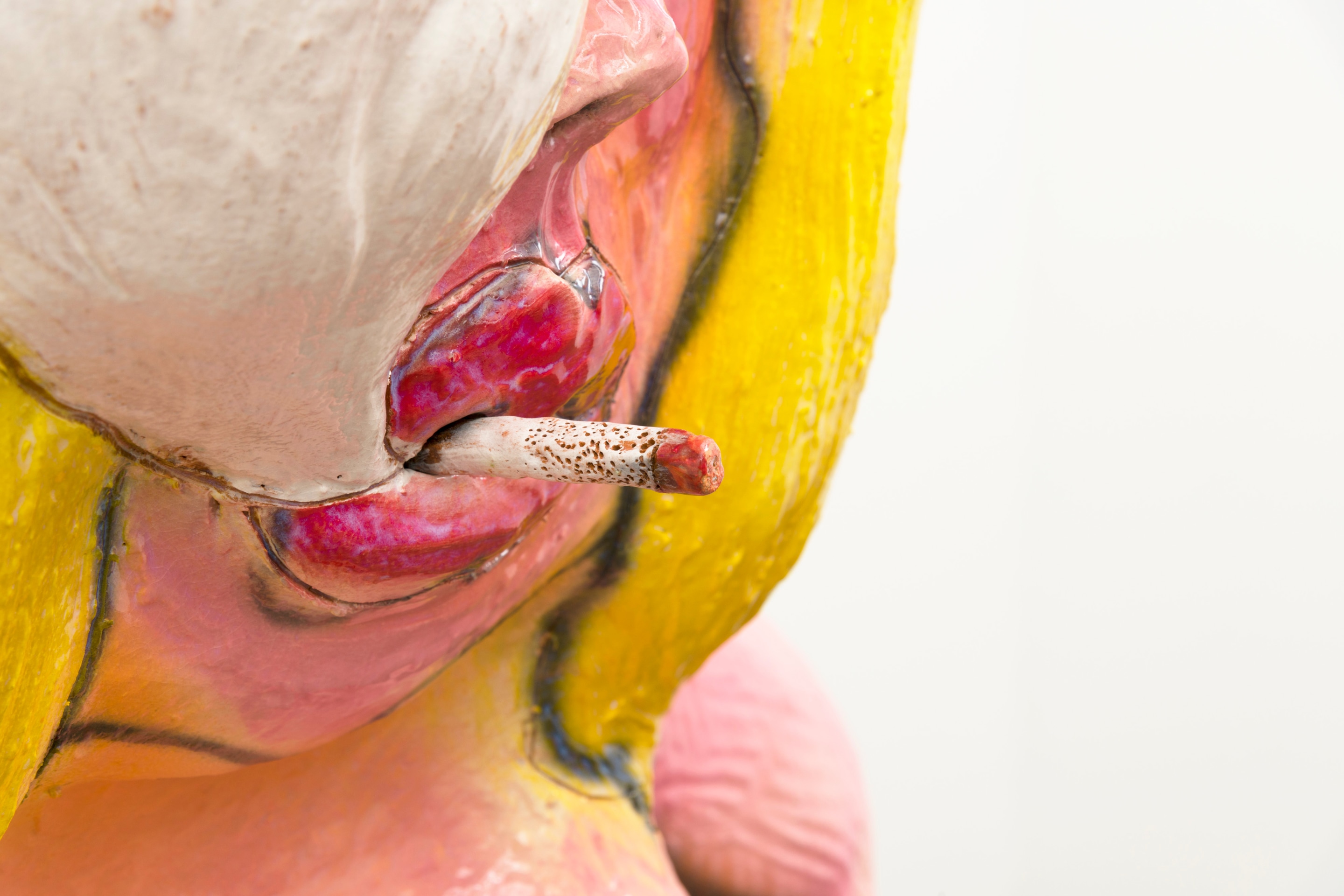 Untitled (Large Figure Smoking), 2019