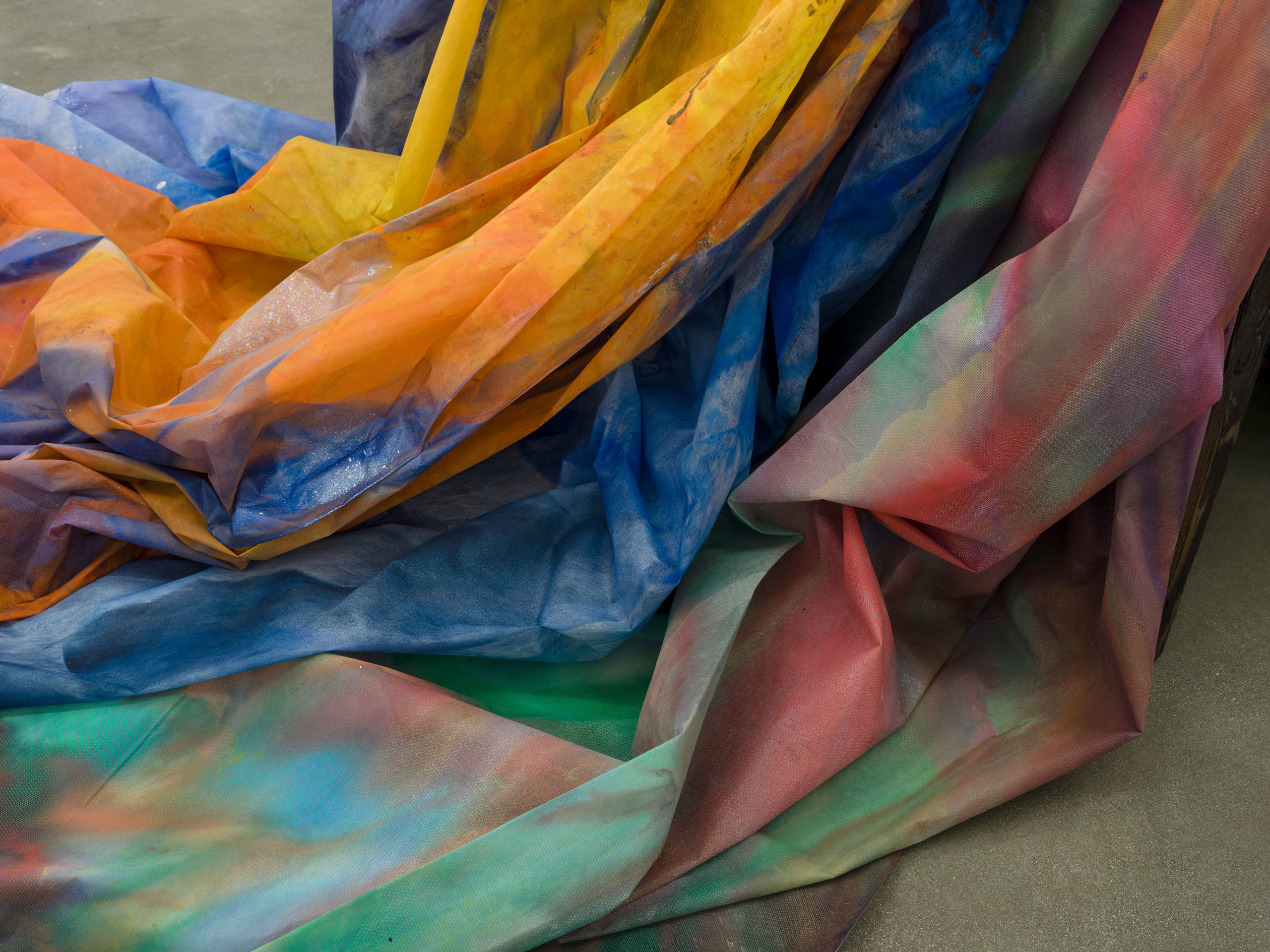 Sam Gilliam, &quot;A&quot; and the Carpenter II, 2022