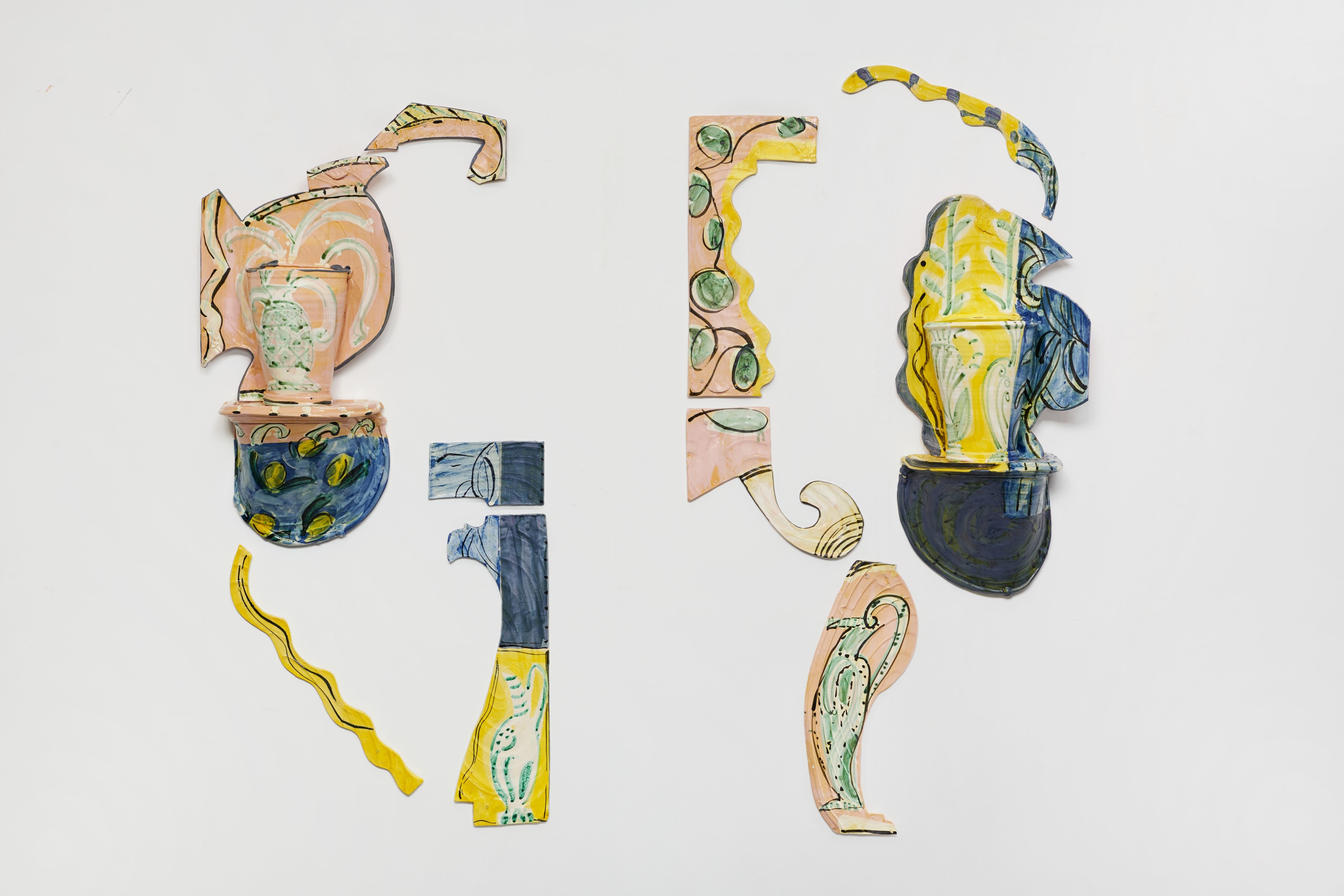 Betty Woodman, Balustrade Relief Vase 96-2, 1996