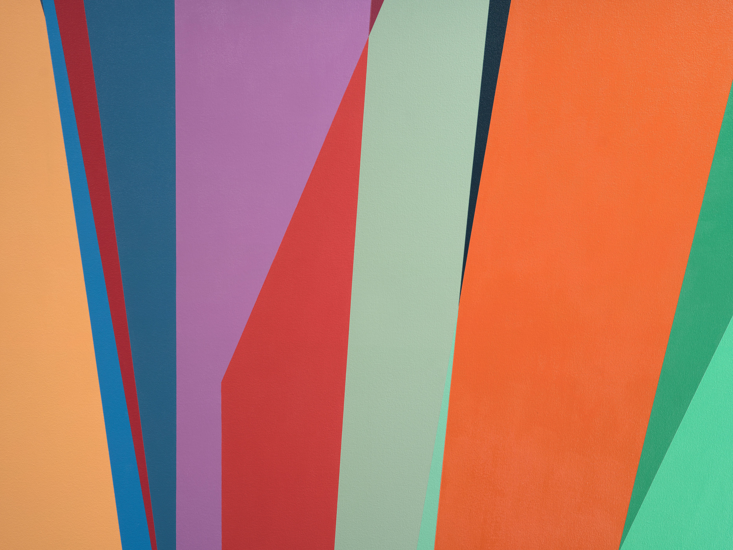 Odili Donald Odita, Shadows Take Shape, 2023