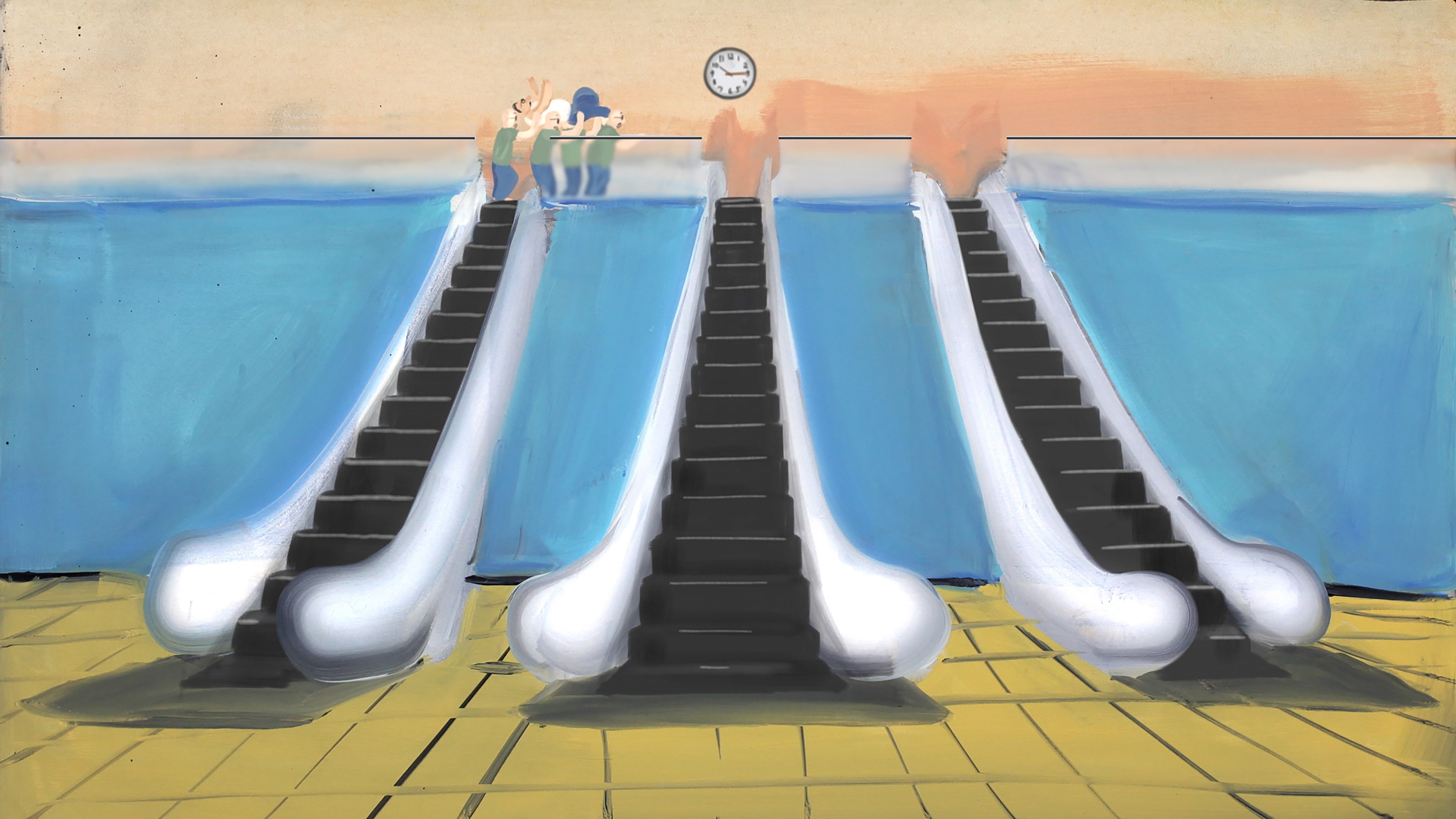 Tala Madani Mr. Time, 2018