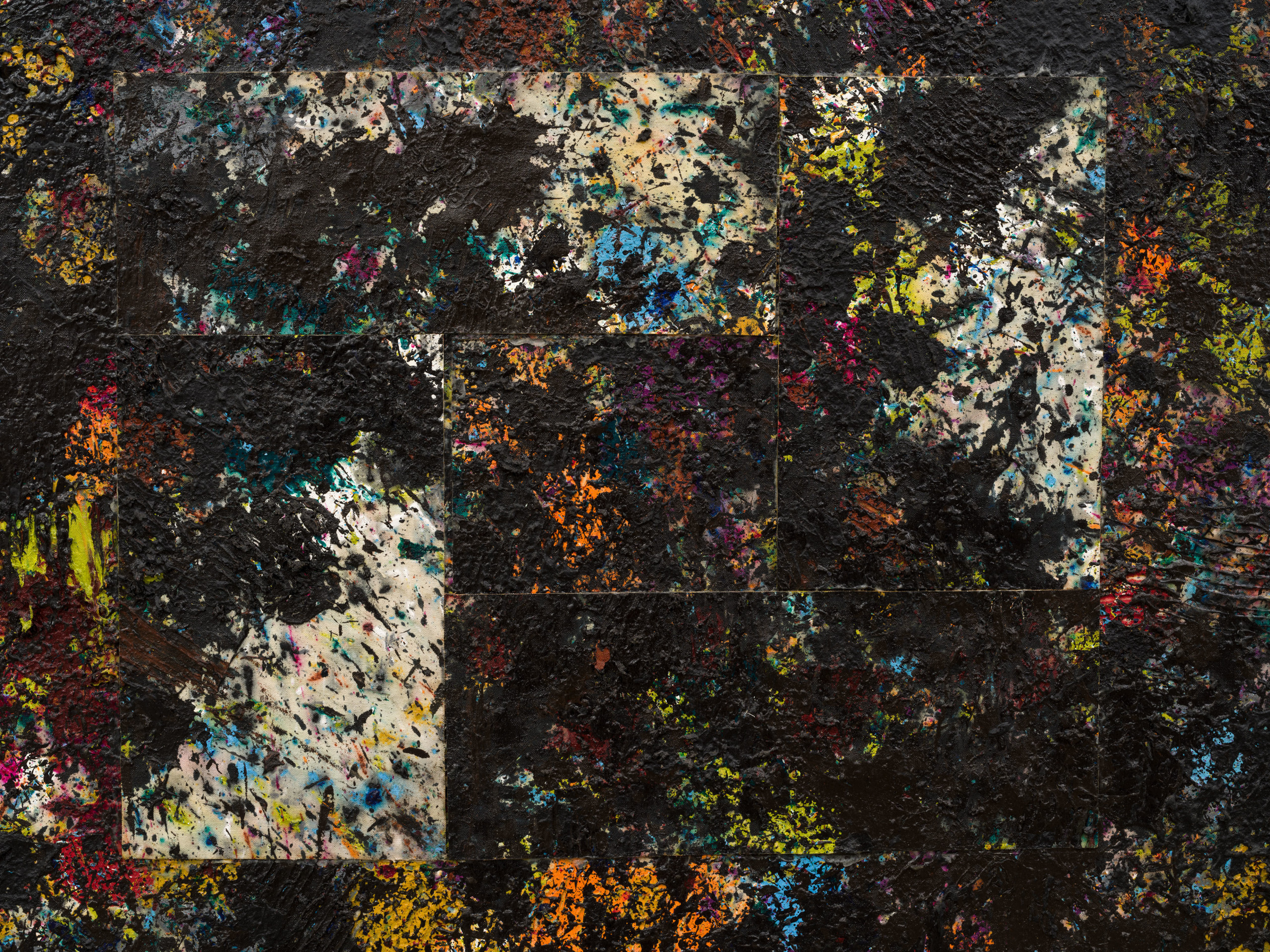 Sam Gilliam, Abacus Sliding, 1977