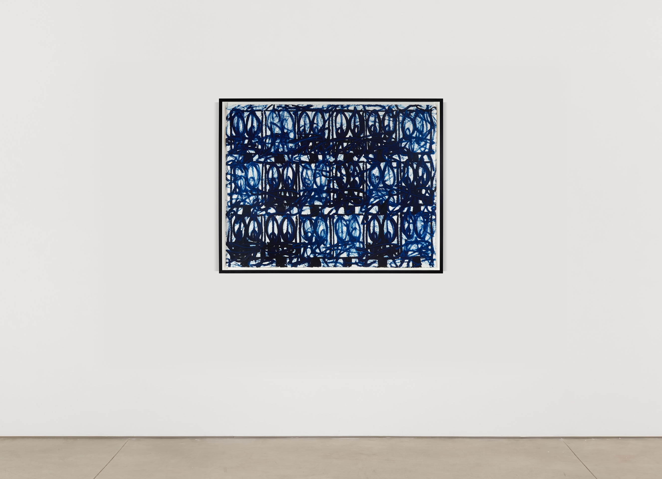 Rashid Johnson, Untitled Anxious Bruise Drawing, 2021