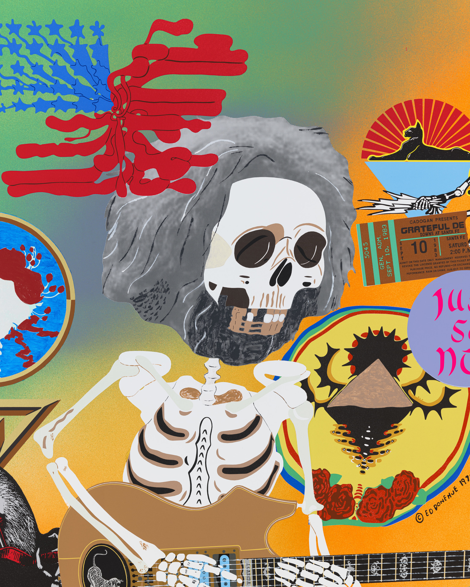 Matthew Brannon, Concerning Nicaragua: On the Road with the Grateful Dead in the 1980s, 2021