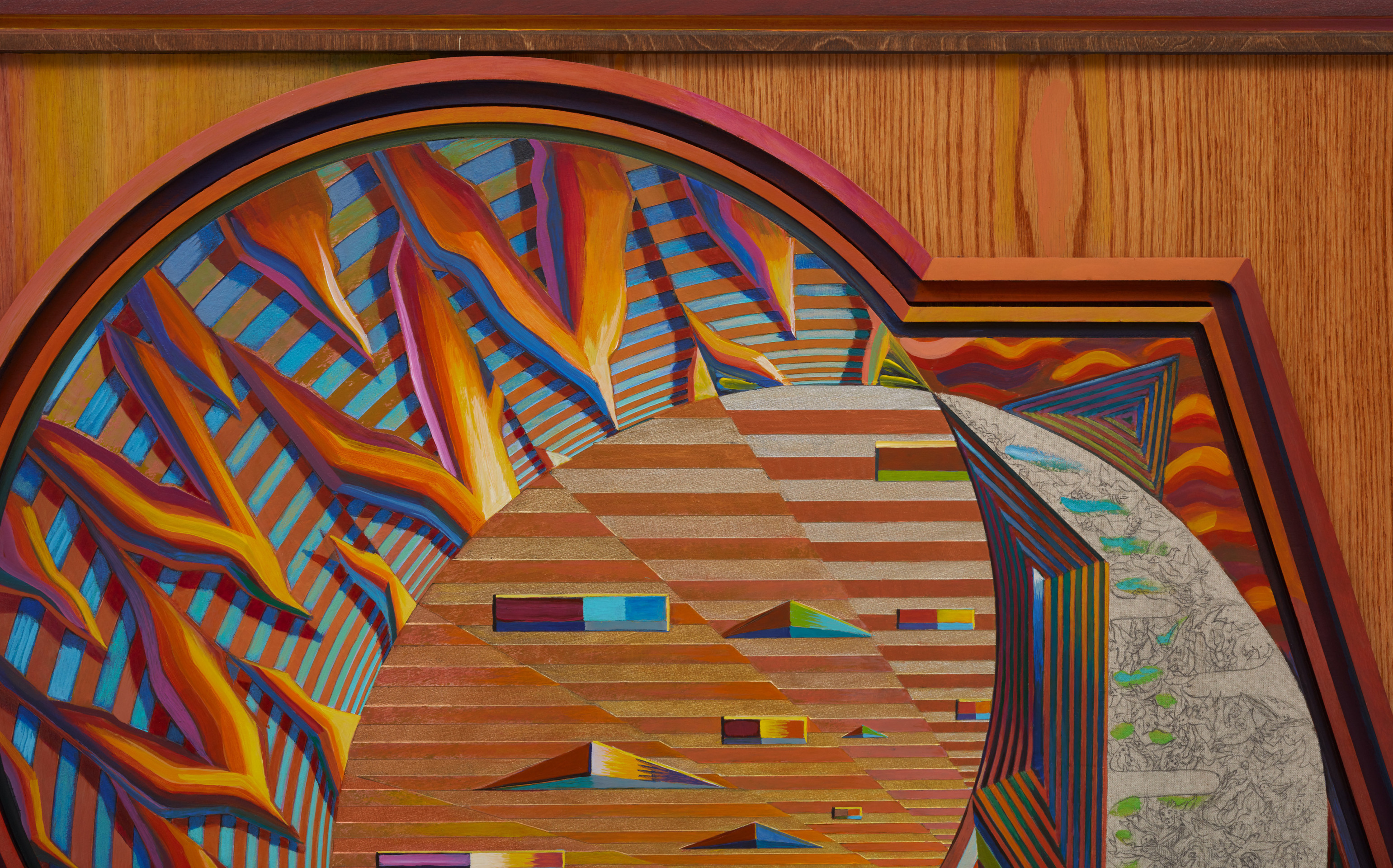 Eclipse with Shadow on Wall, 2018 - 2019