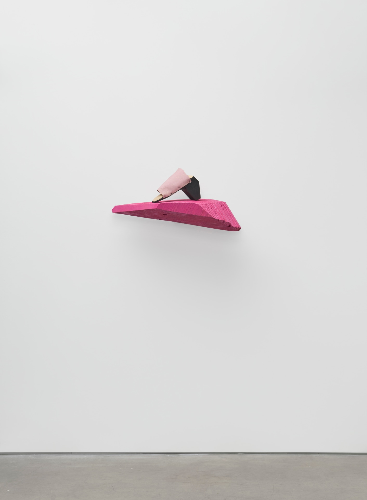 Evan Holloway, Shoe Shelf (Pink), 2024