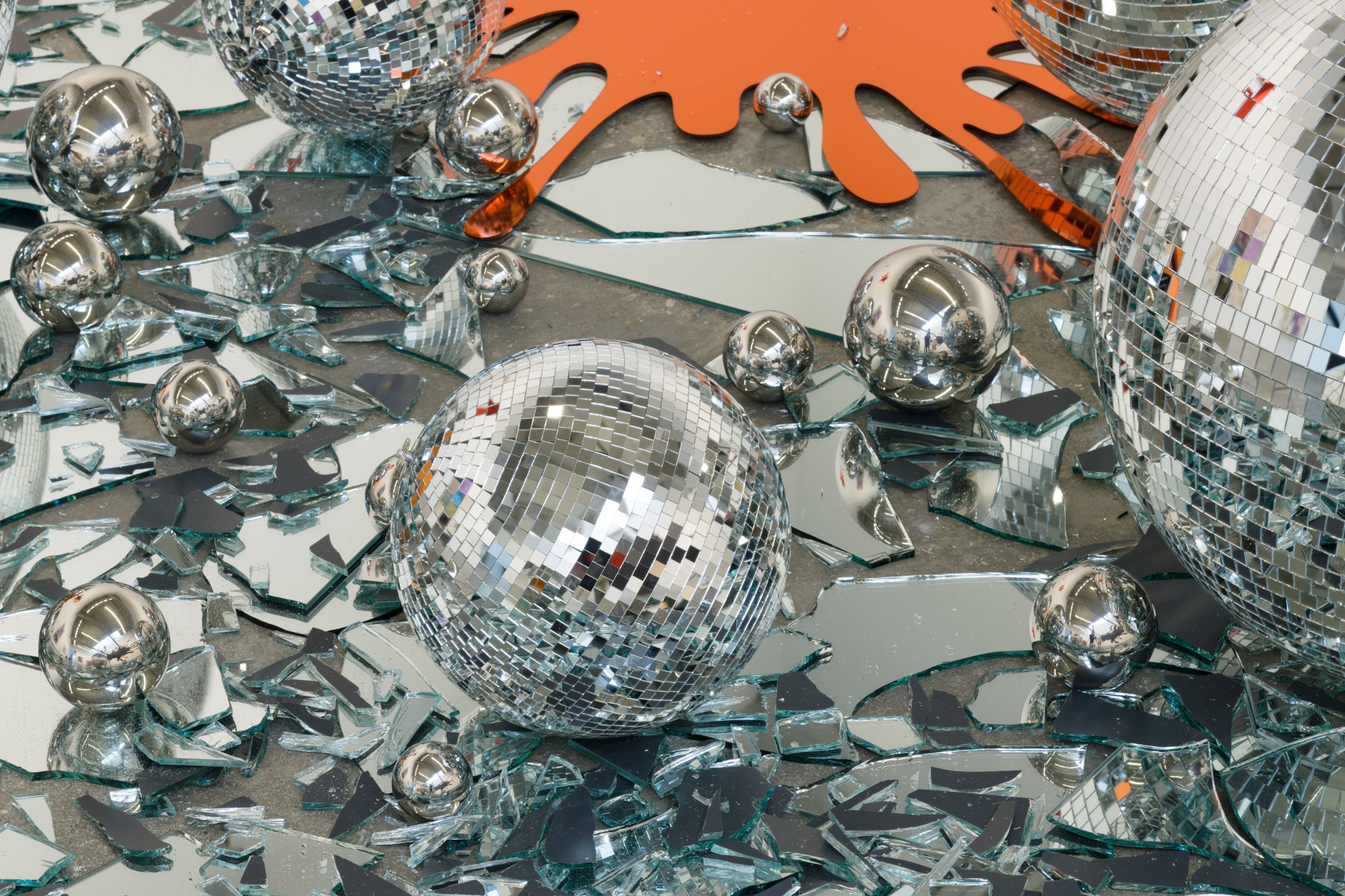 John Armleder Ash, 2019