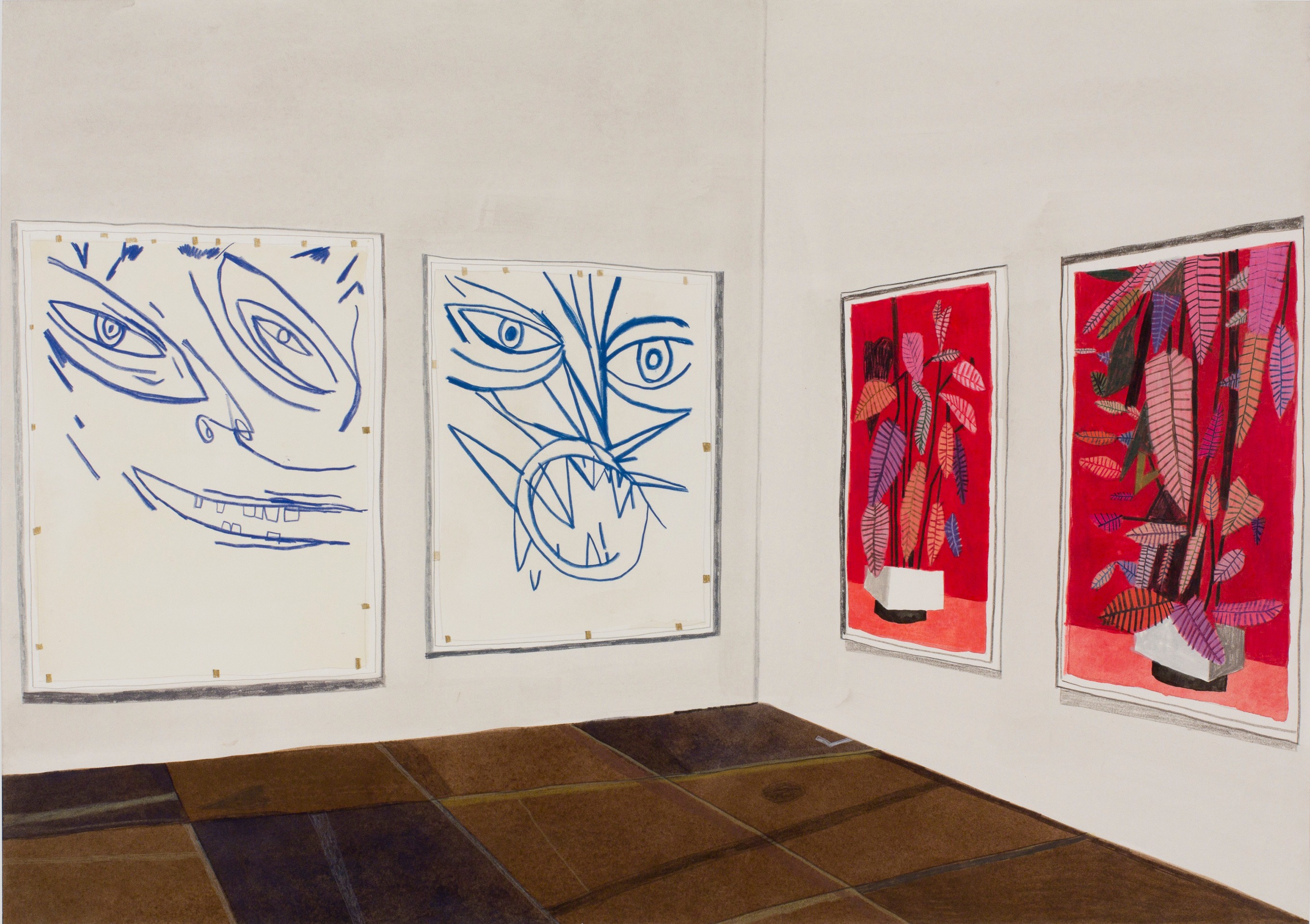 Jonas Wood Frieze 2008, 2009