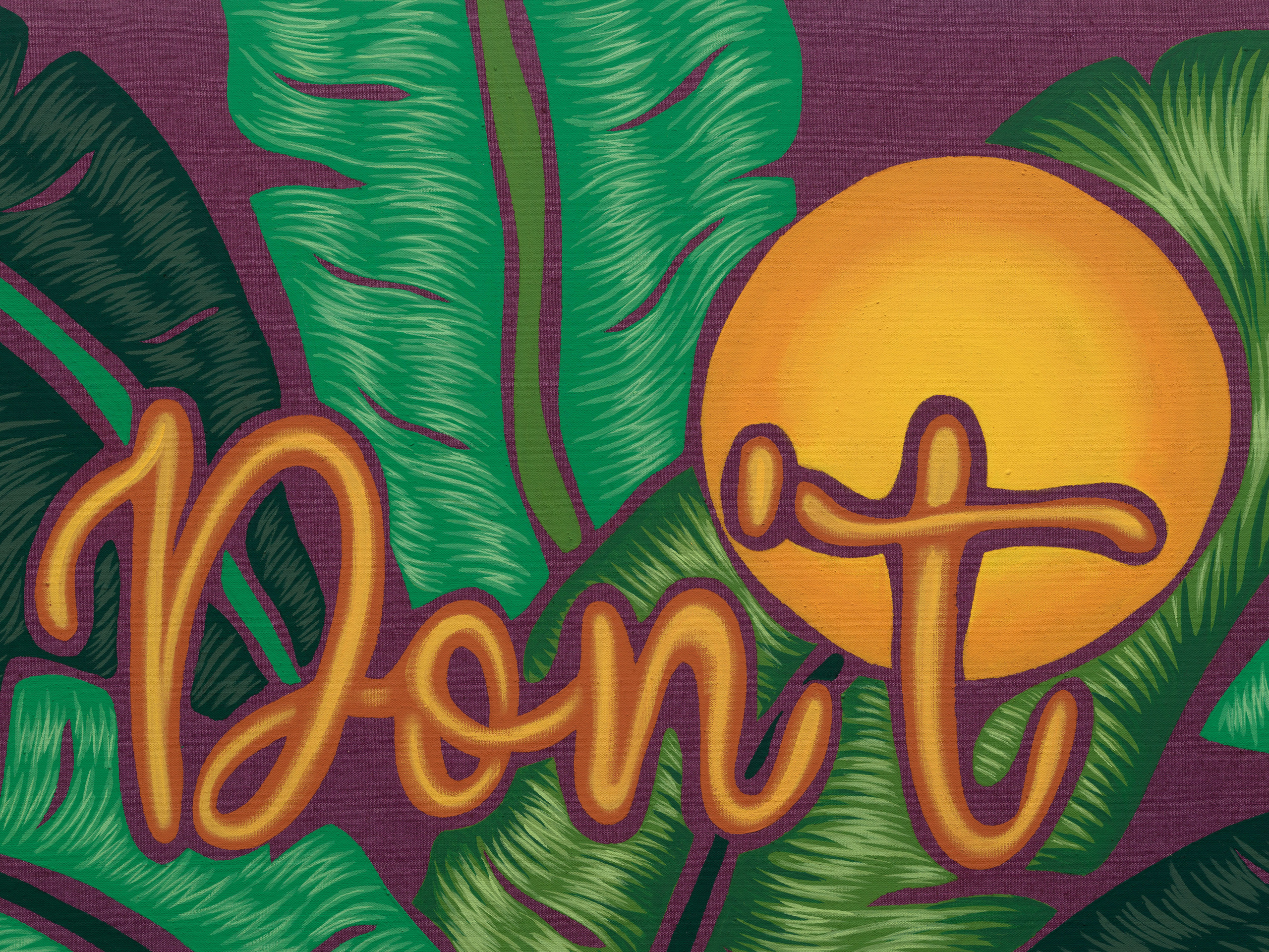 Joel Mesler, Untitled (Don&#039;t Give Up), 2023