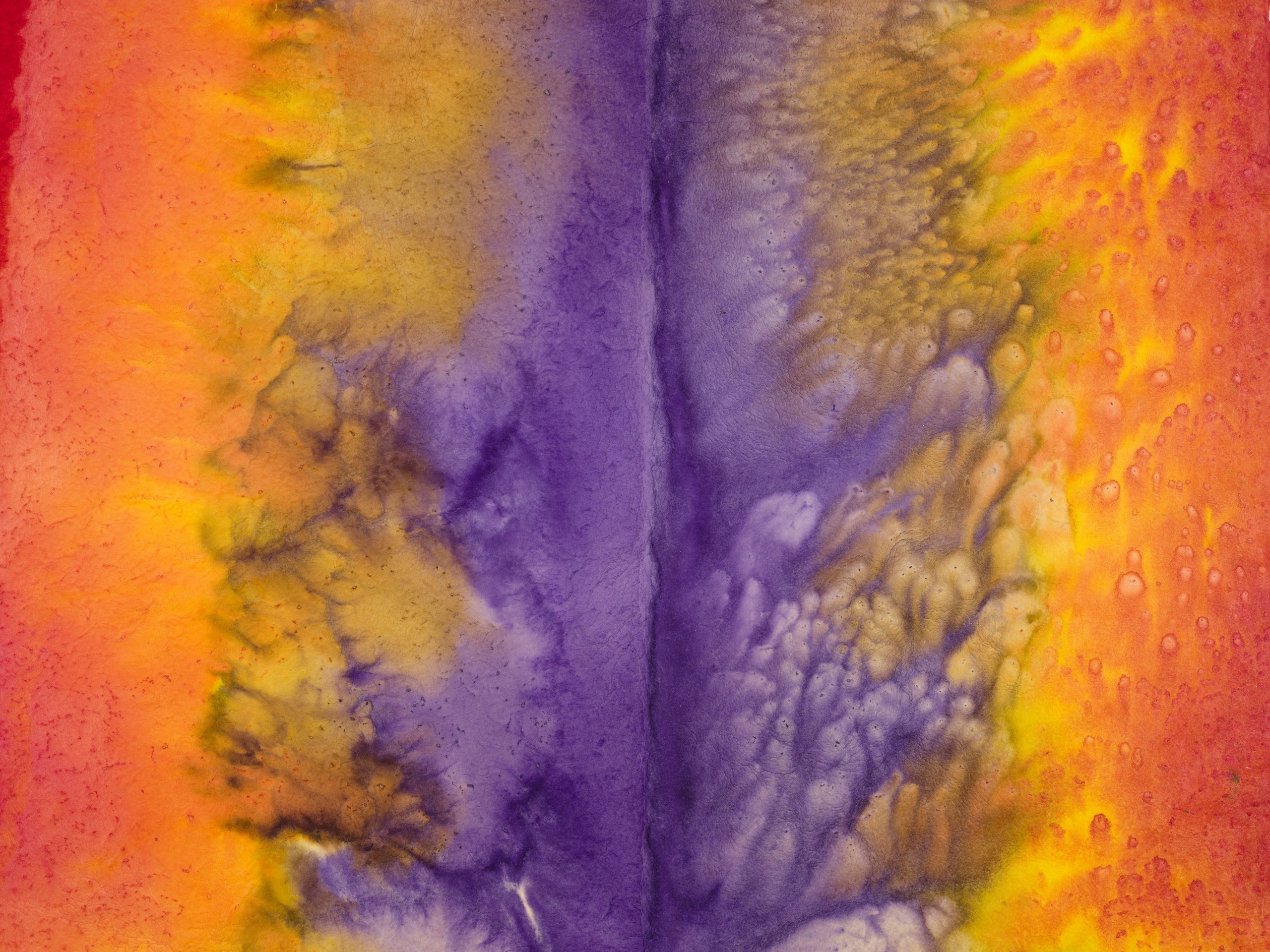 Sam Gilliam, Run III, 2014