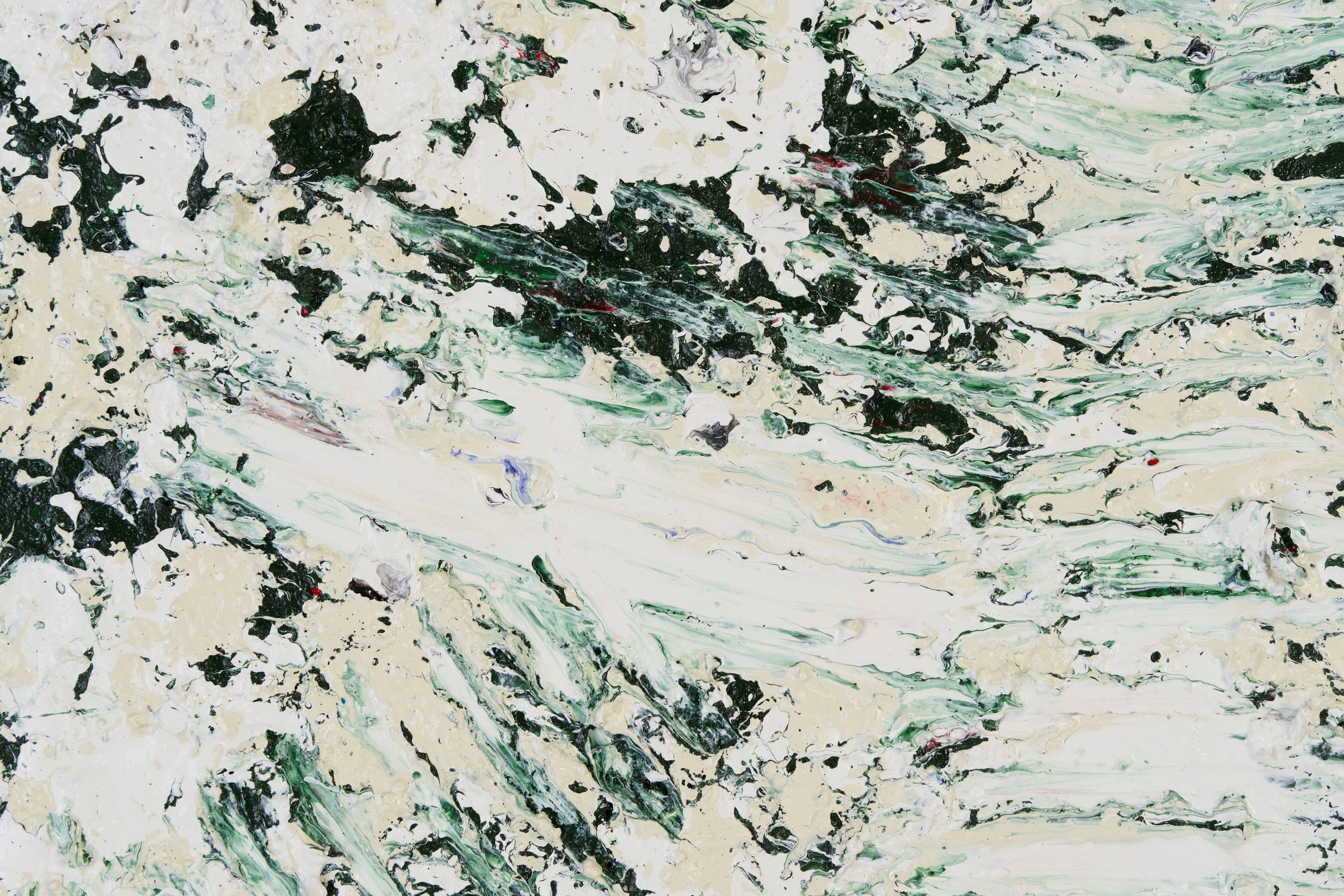 Sam Gilliam Untitled (tondo), 2022