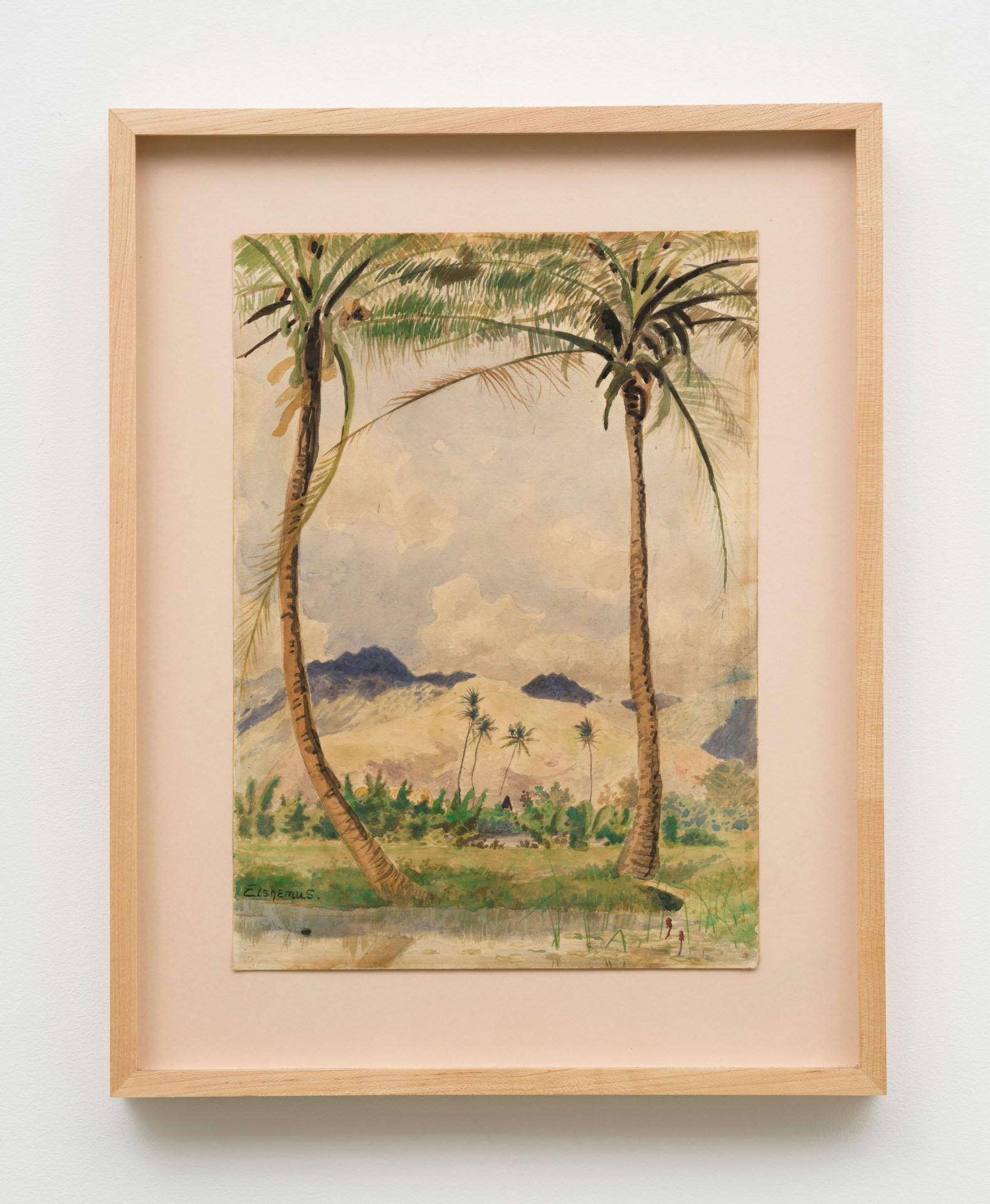 Louis Eilshemius, Palms, Samoa, c. 1901