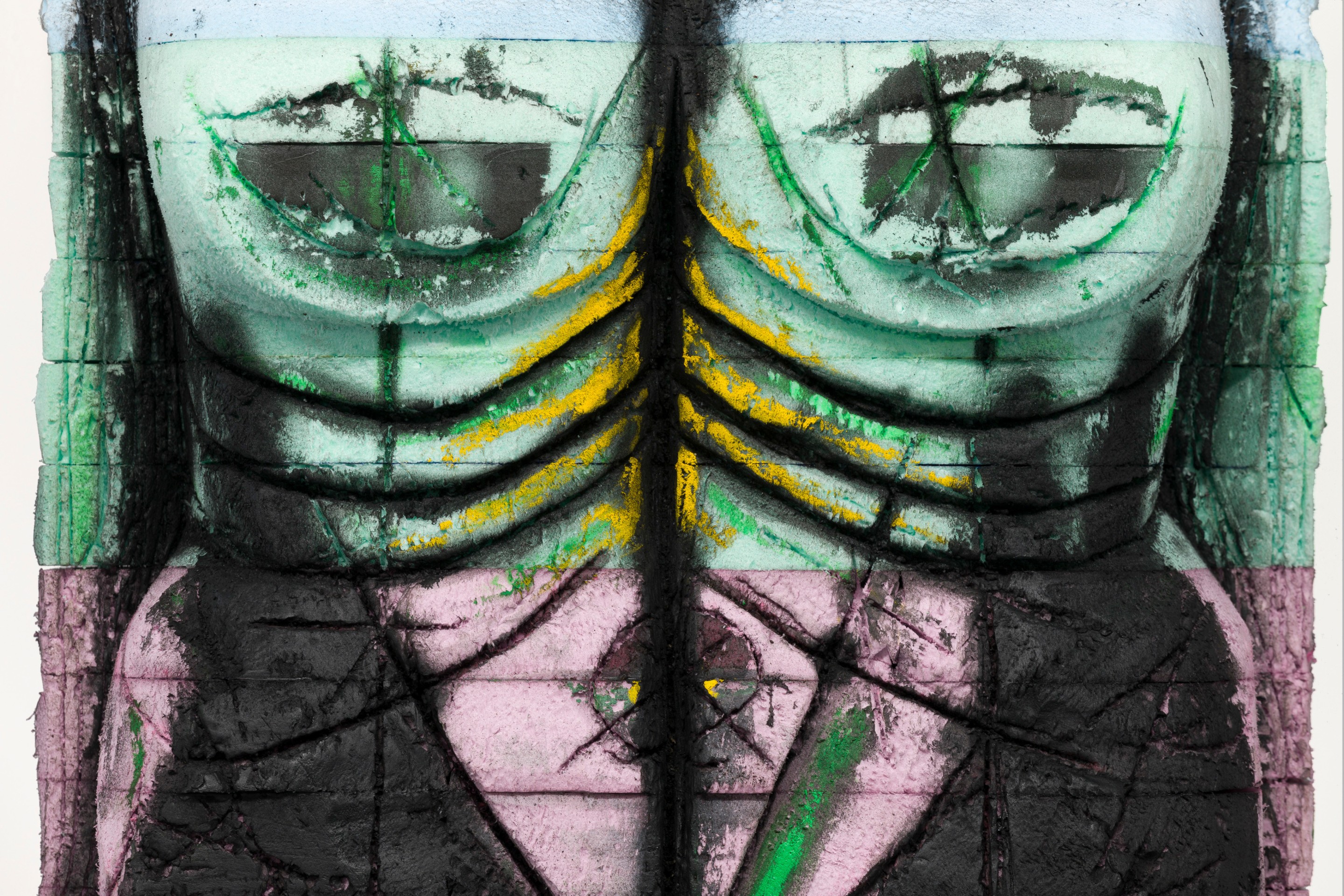 Huma Bhabha Third Voice, 2019