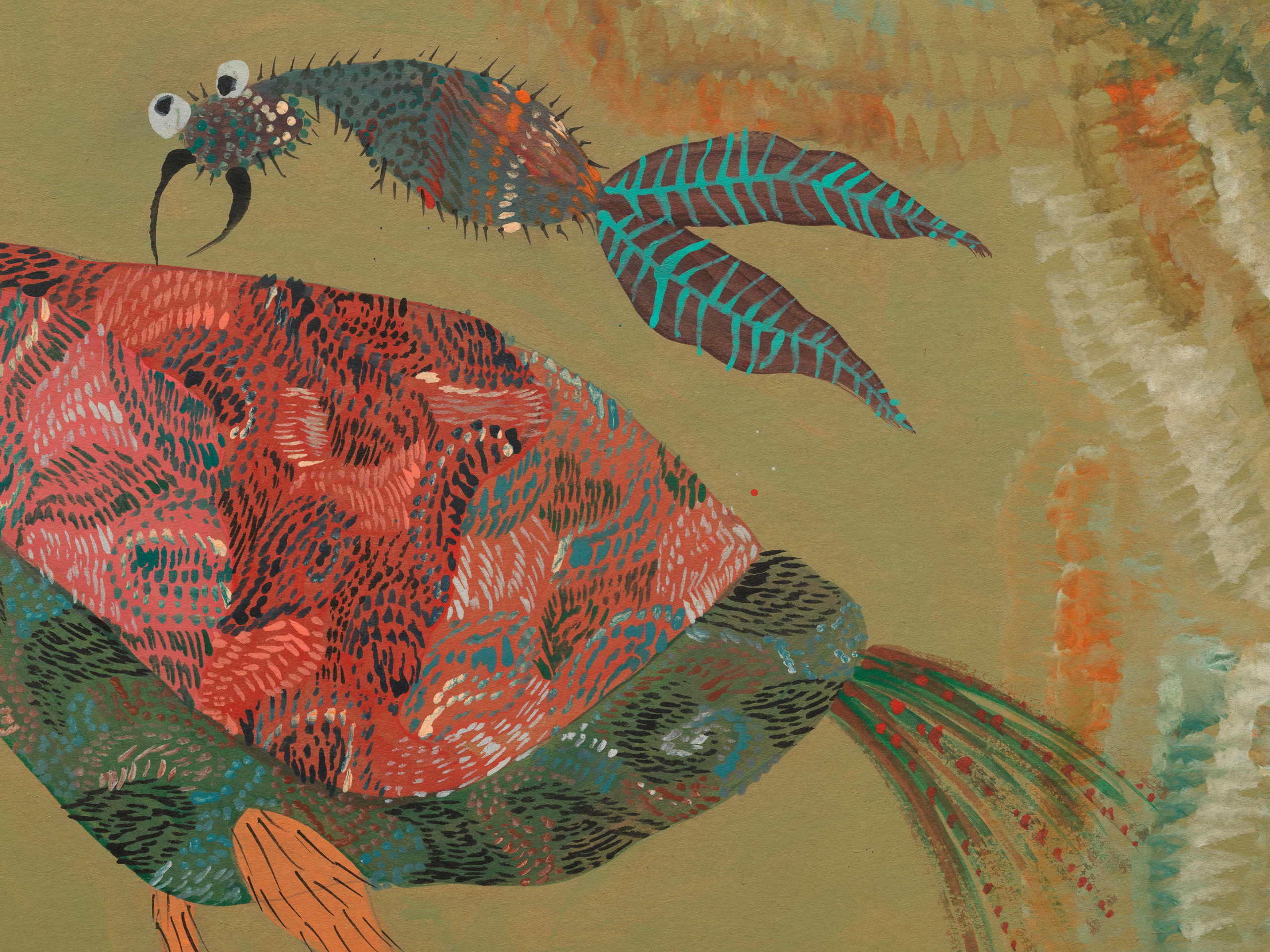 Chico da Silva, Untitled, 1964