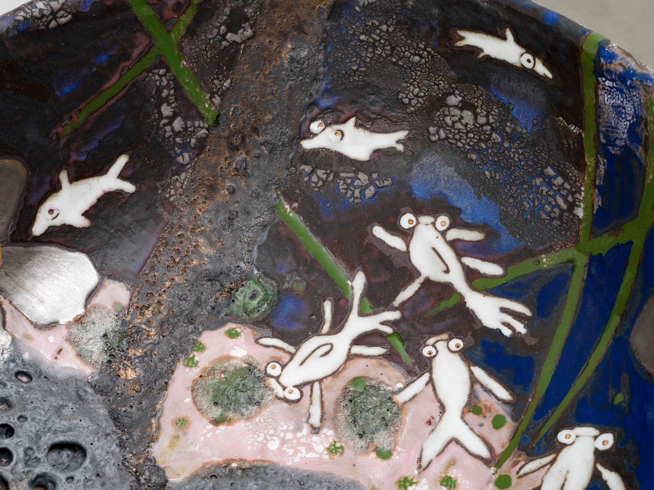 Karin Gulbran, Pond in December, 2020 - 2021