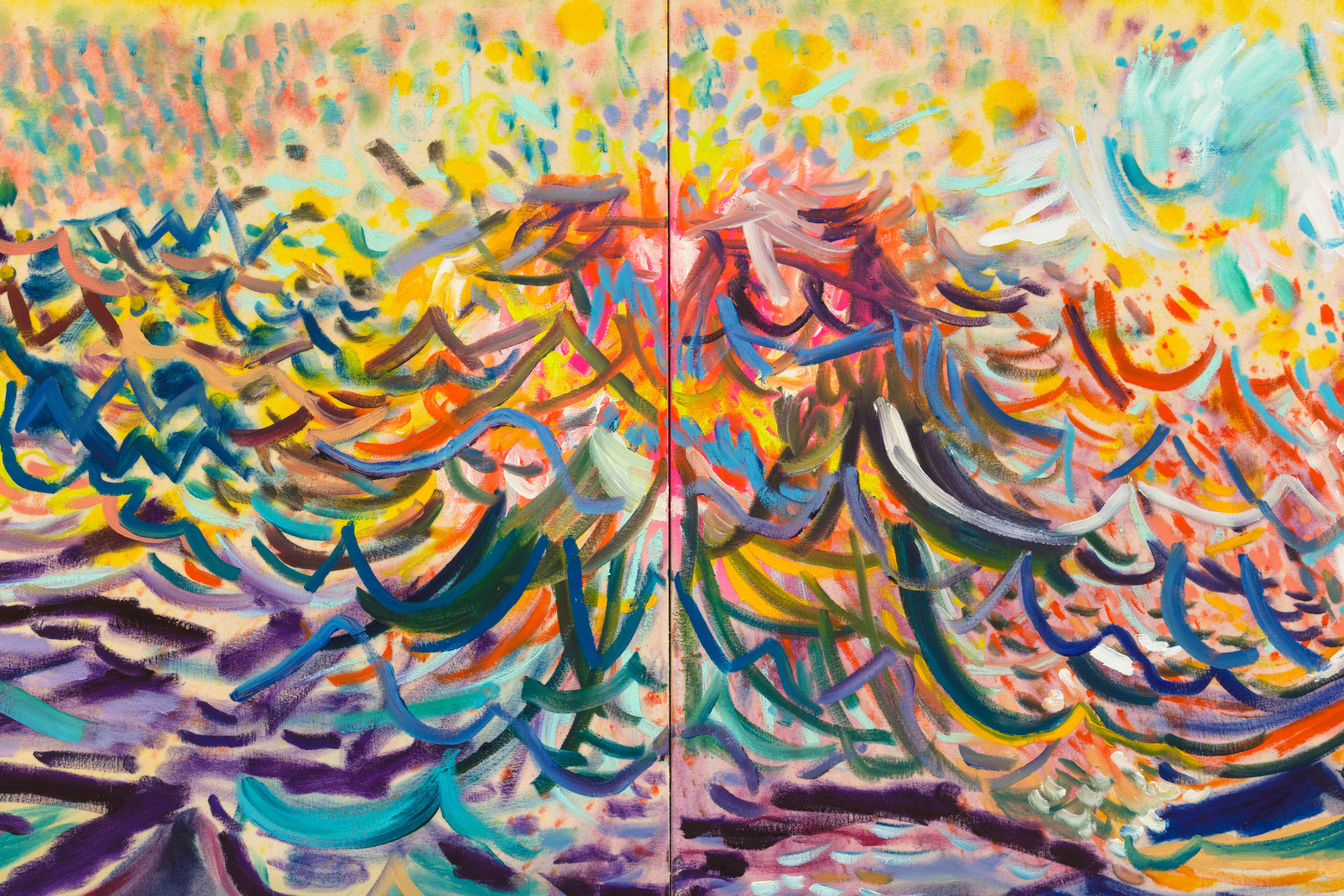 Shara Hughes, Swelling, 2023