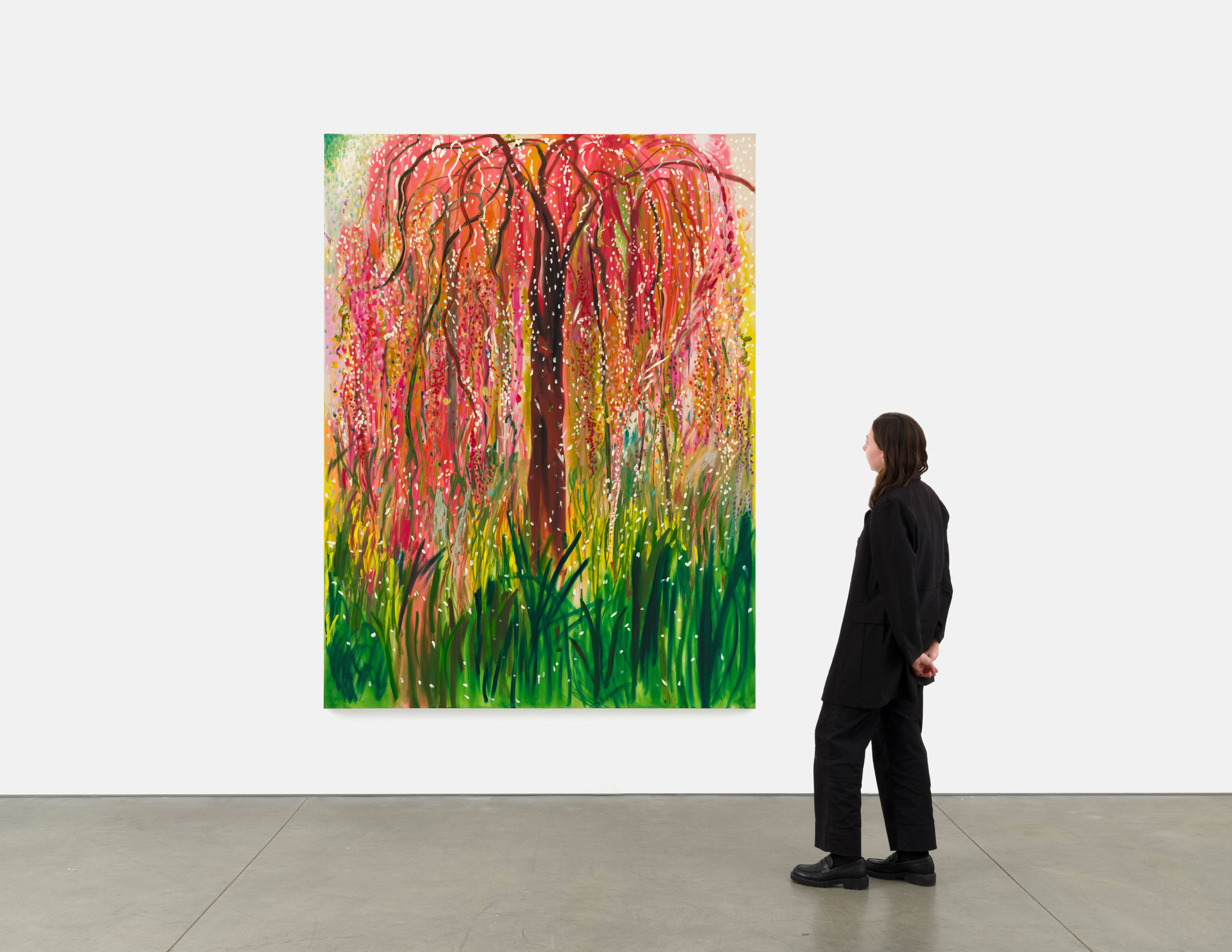 Shara Hughes, Cherry In Lace, 2022