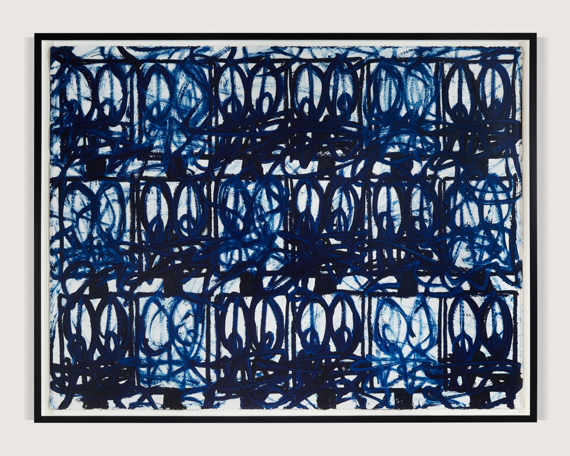 Rashid Johnson, Untitled Anxious Bruise Drawing, 2021