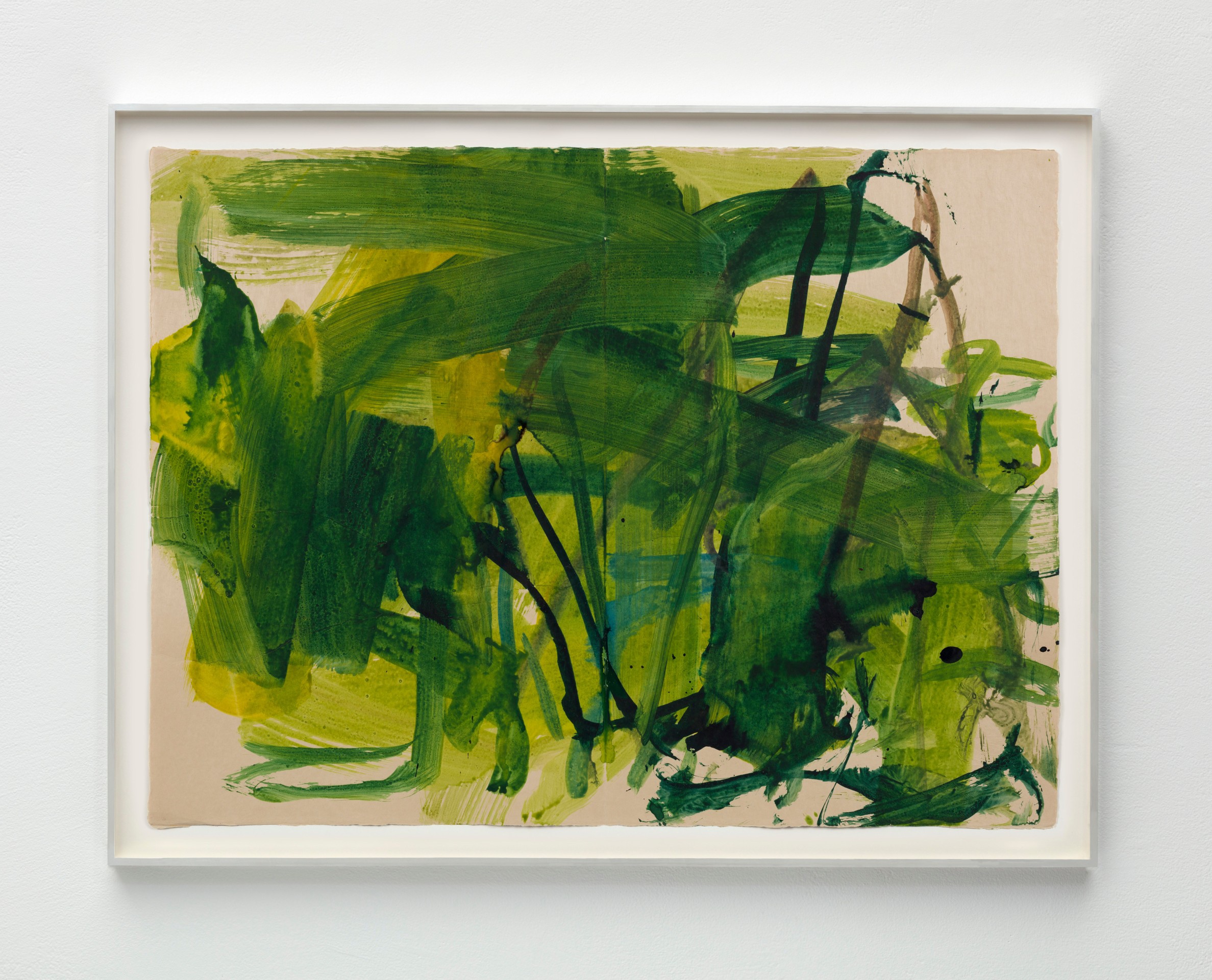 Mary Weatherford, In the cedar forest, 2019