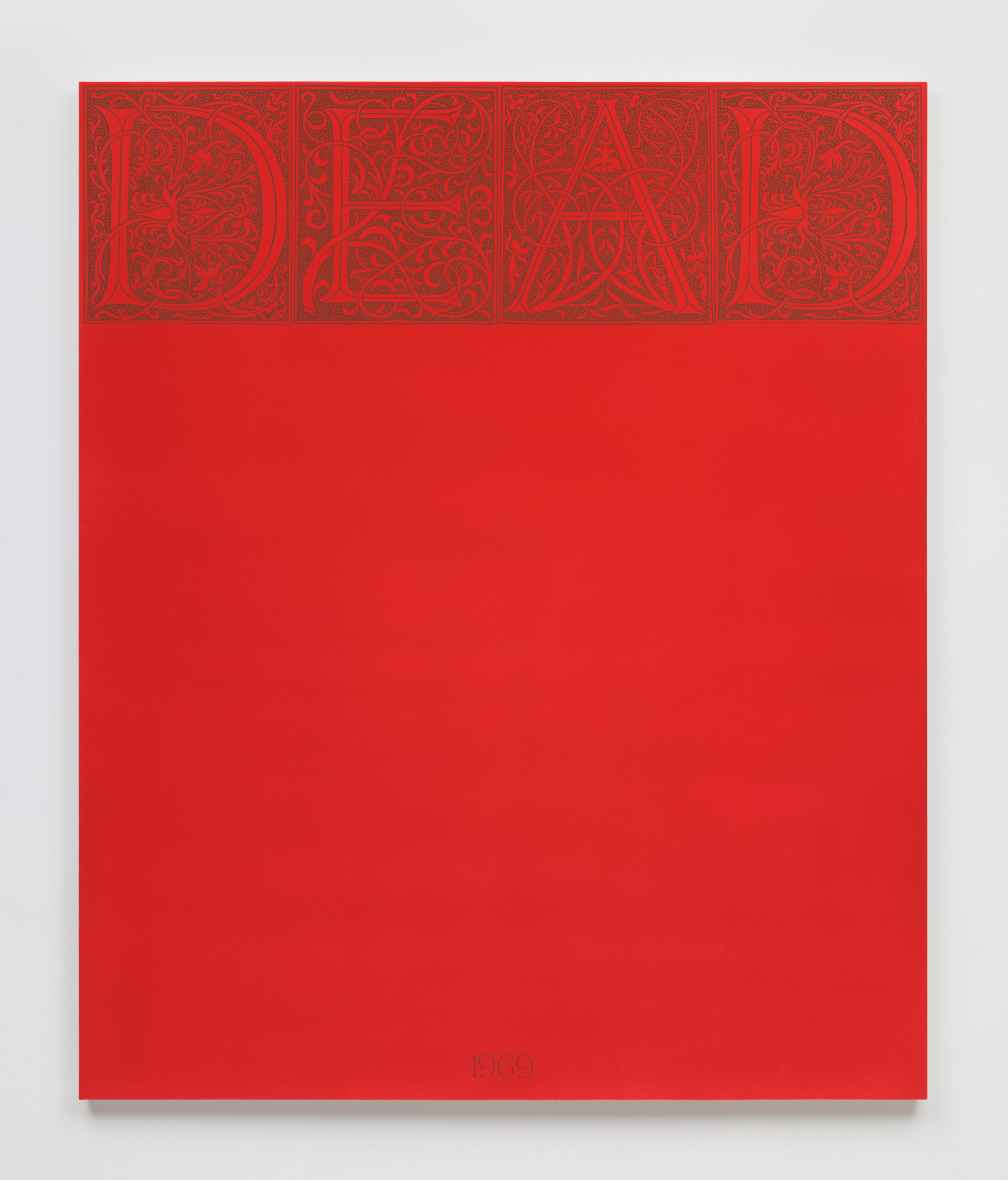 Matthew Brannon, 1969, 2021