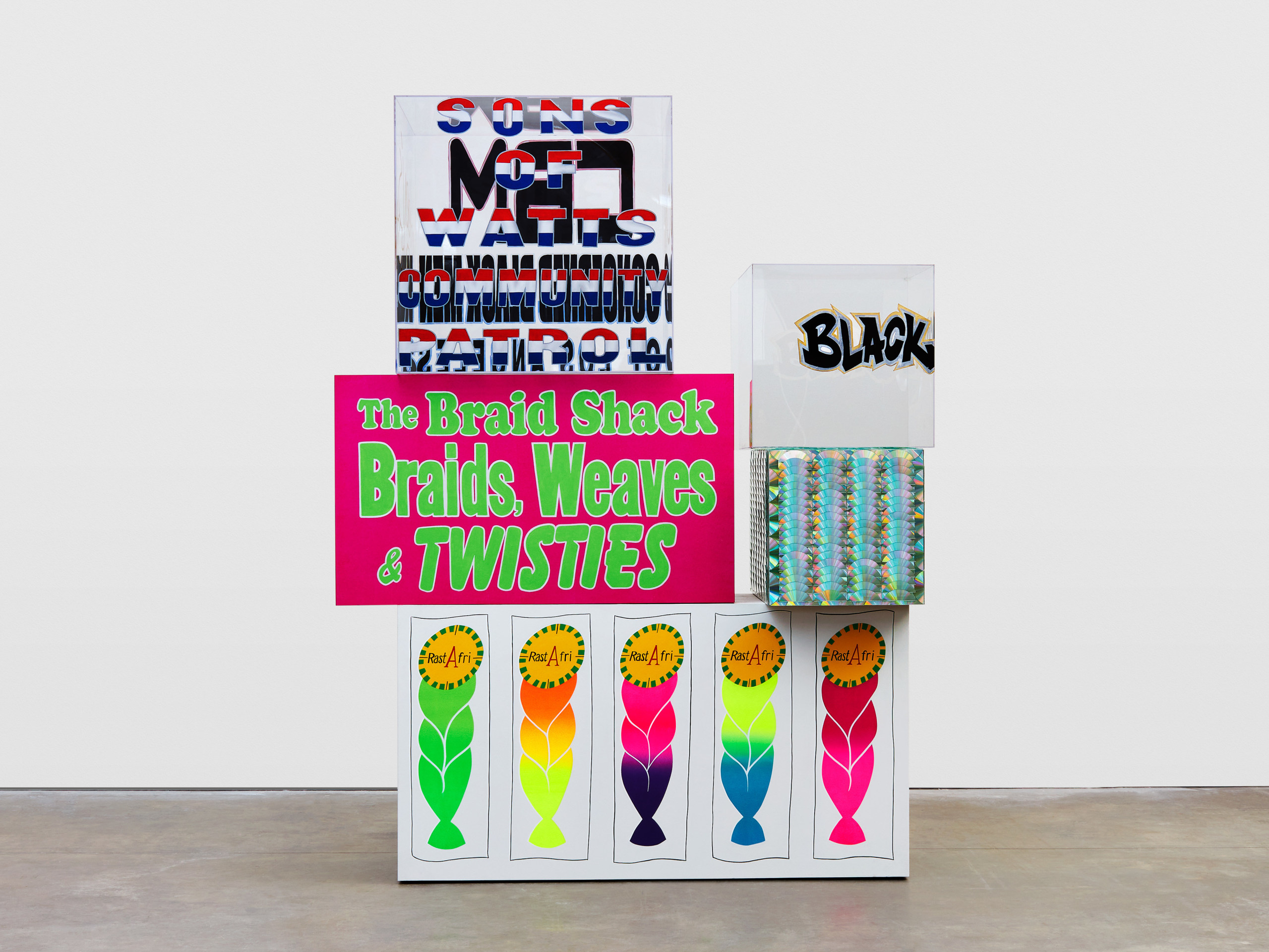 Lauren Halsey, Sons of Watts, 2022