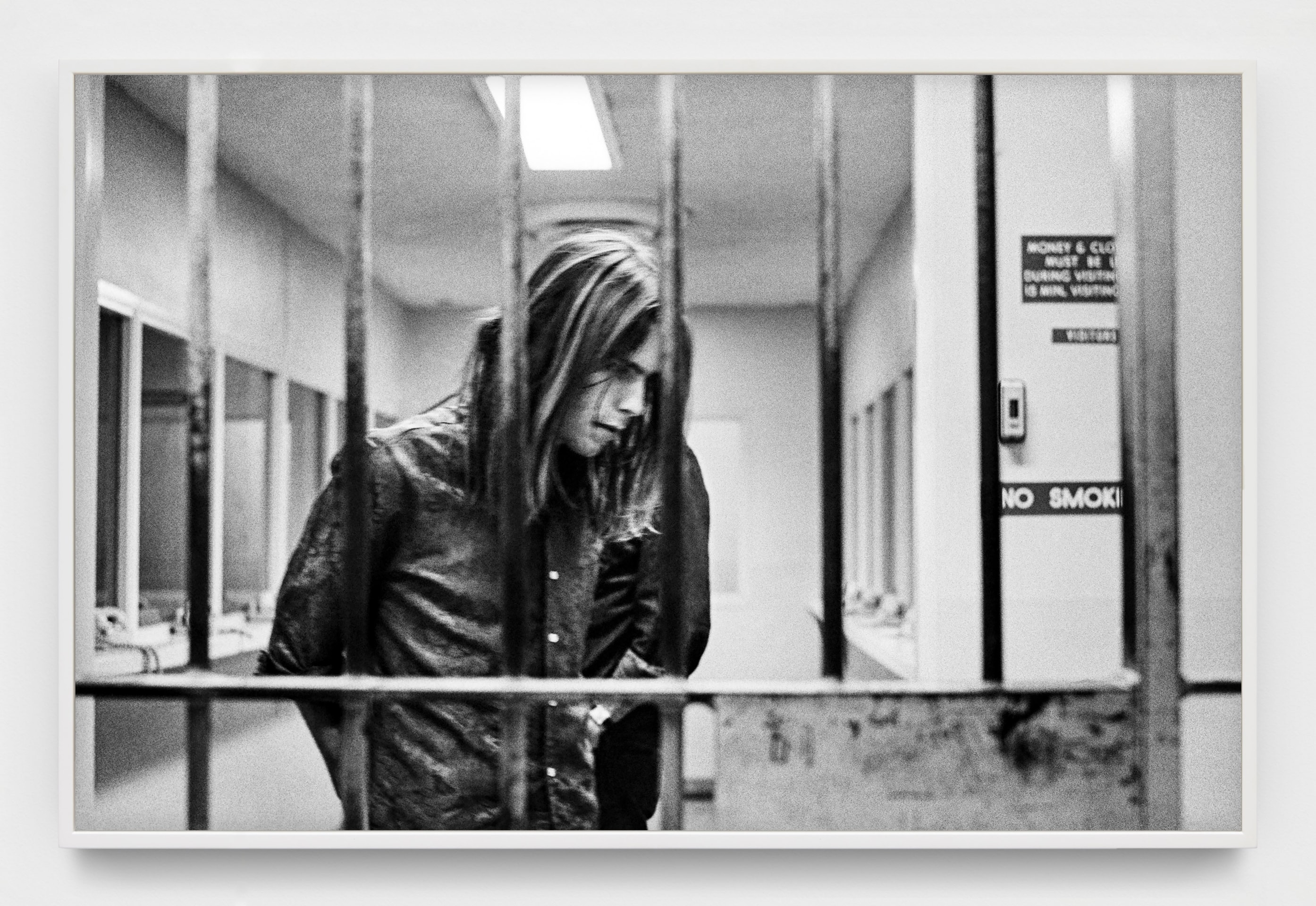 Elizabeth Sunflower, Bob Weir in city jail, San Francisco, CA, 1967 / 2025