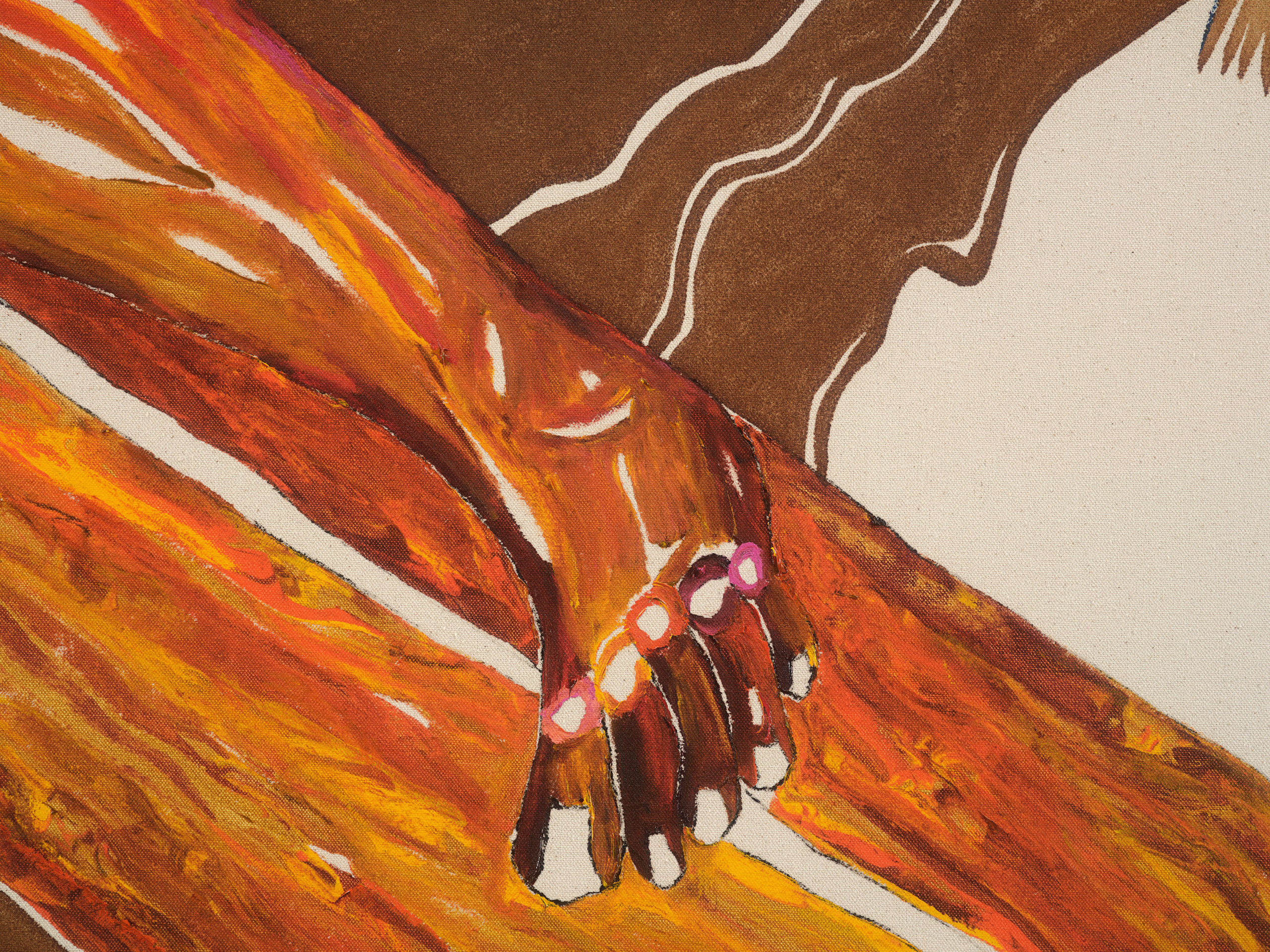 Chase Hall, Between The Face and The Lip, 2023