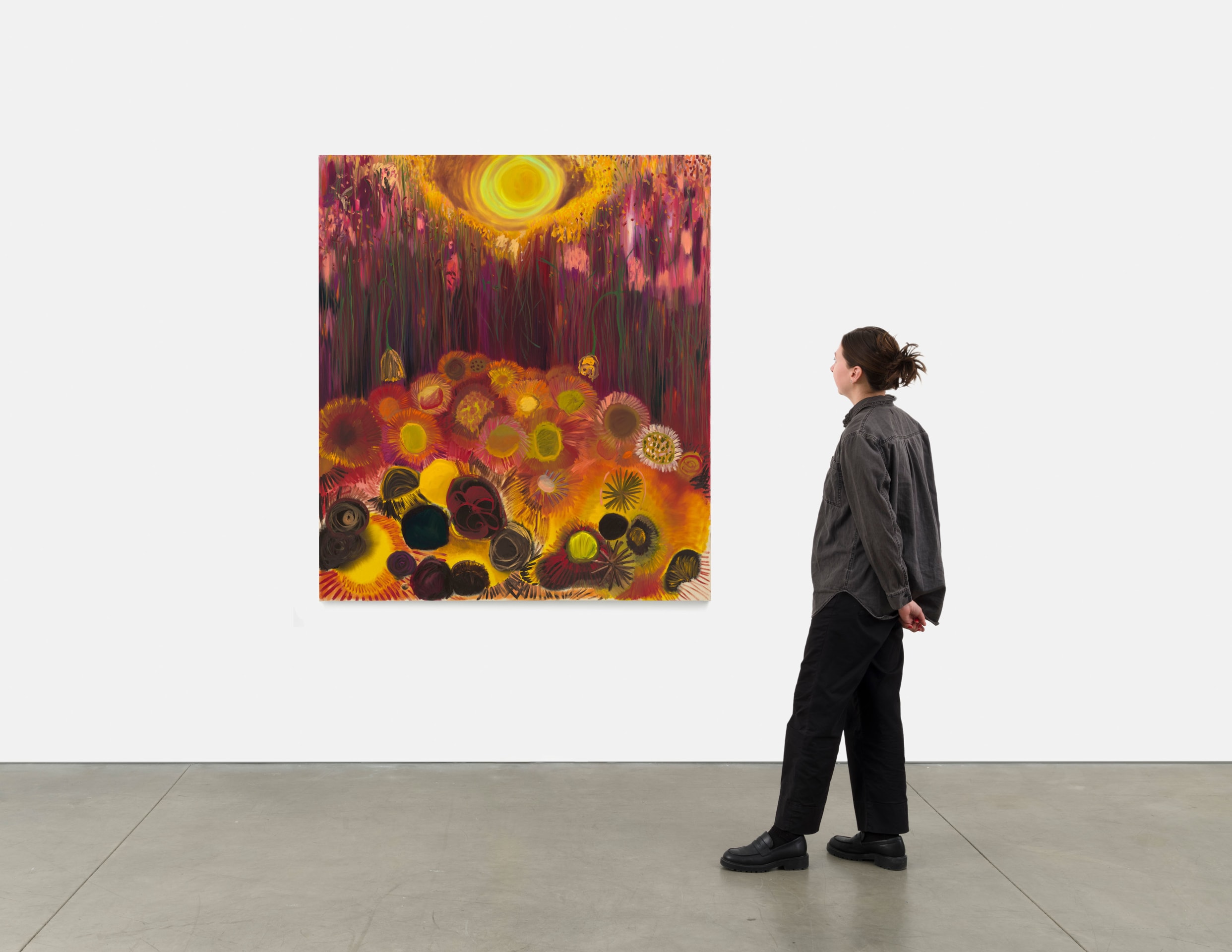 Shara Hughes, Hot Coals, 2022