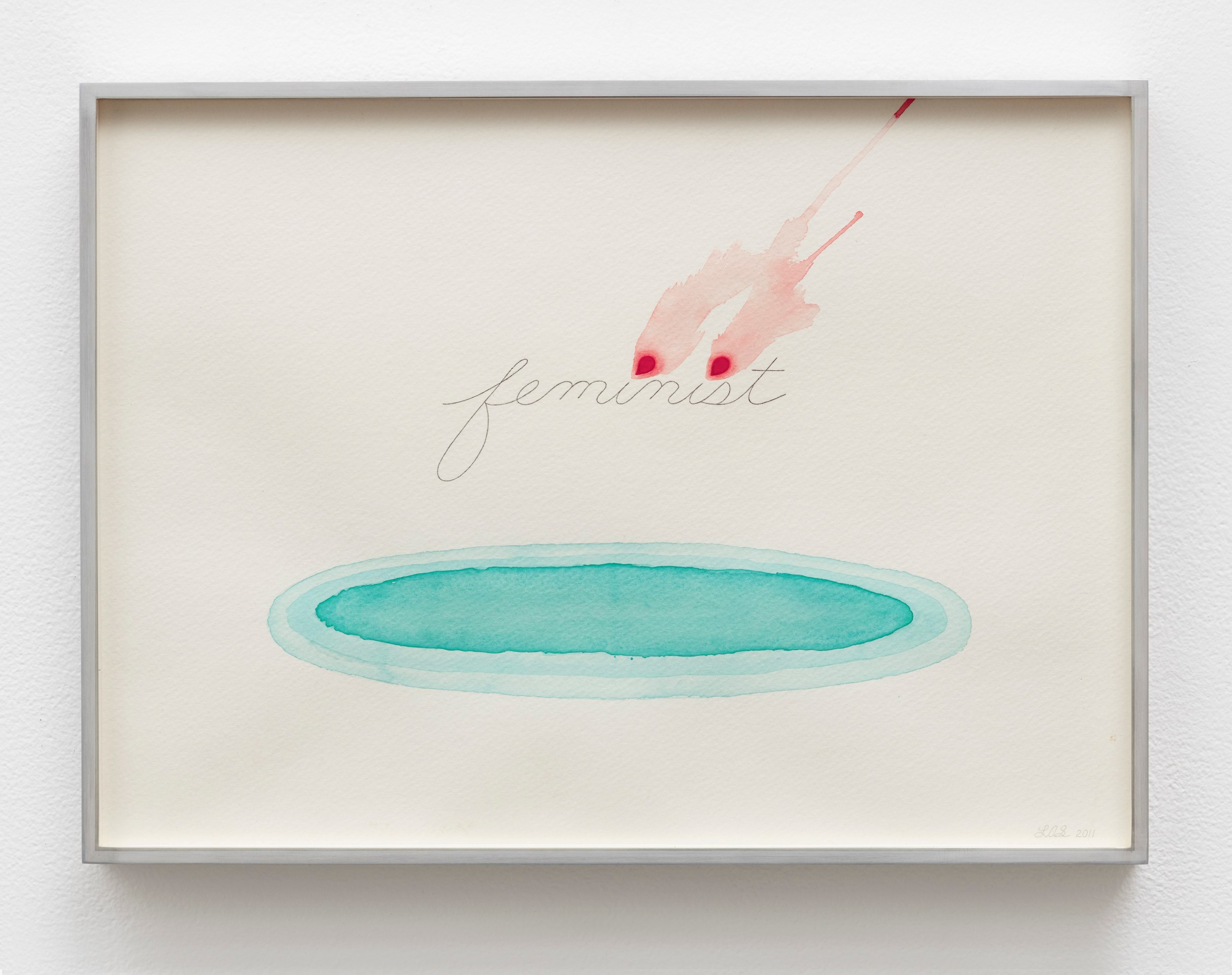 Linda Stark Feminist (with pool), 2011