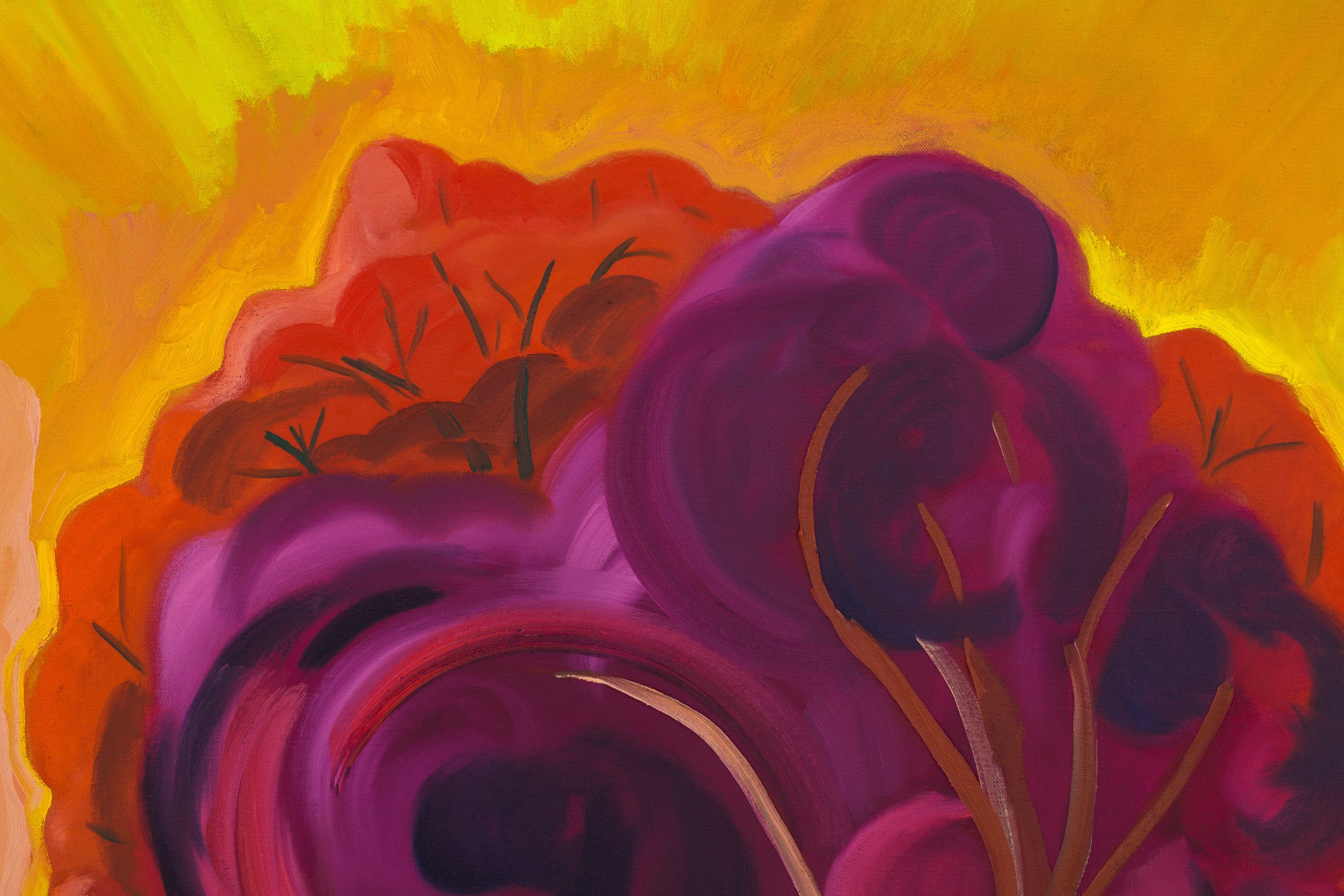 Shara Hughes, Trust and Love, 2023