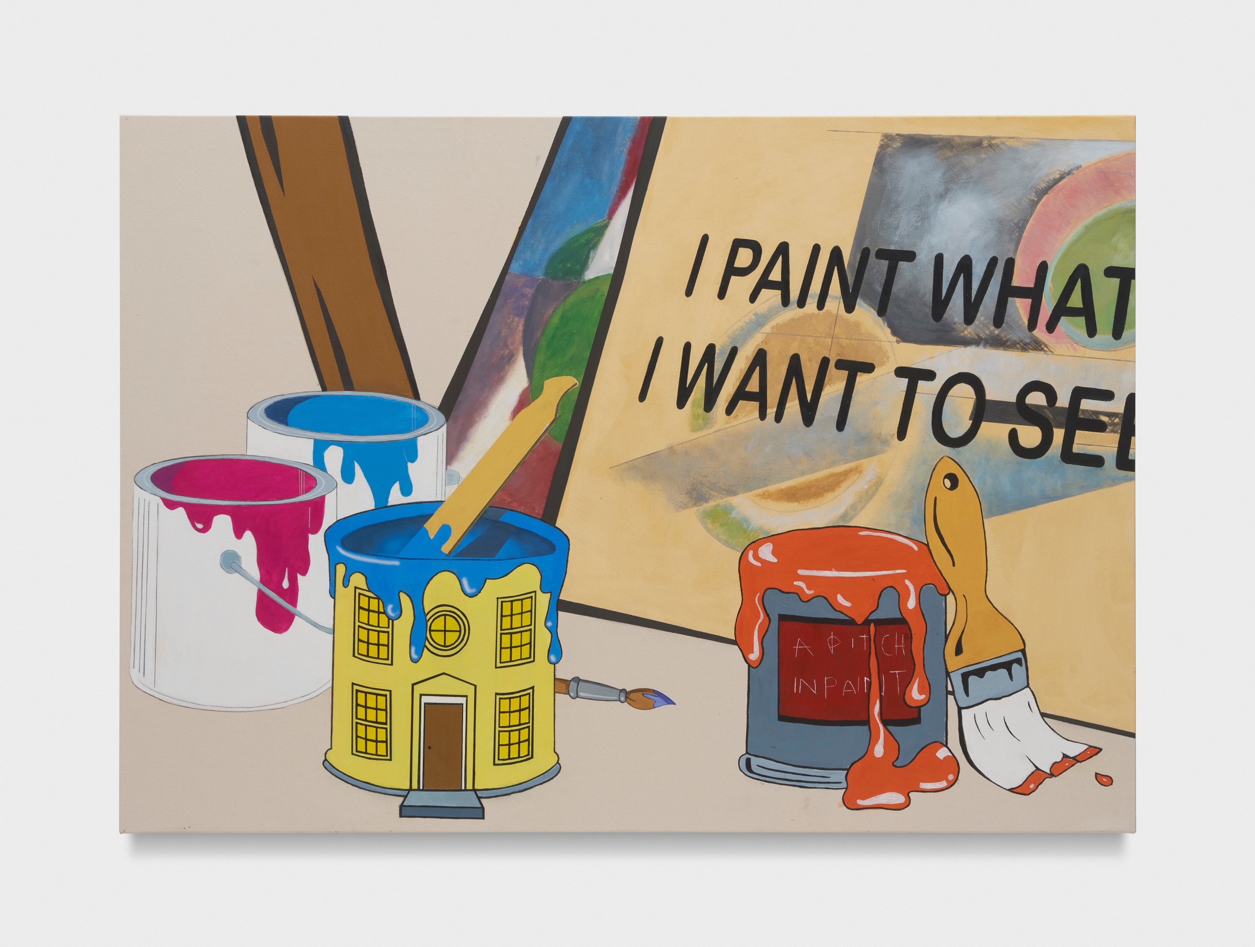 Ed Fornieles, I paint what I want to see, 2022