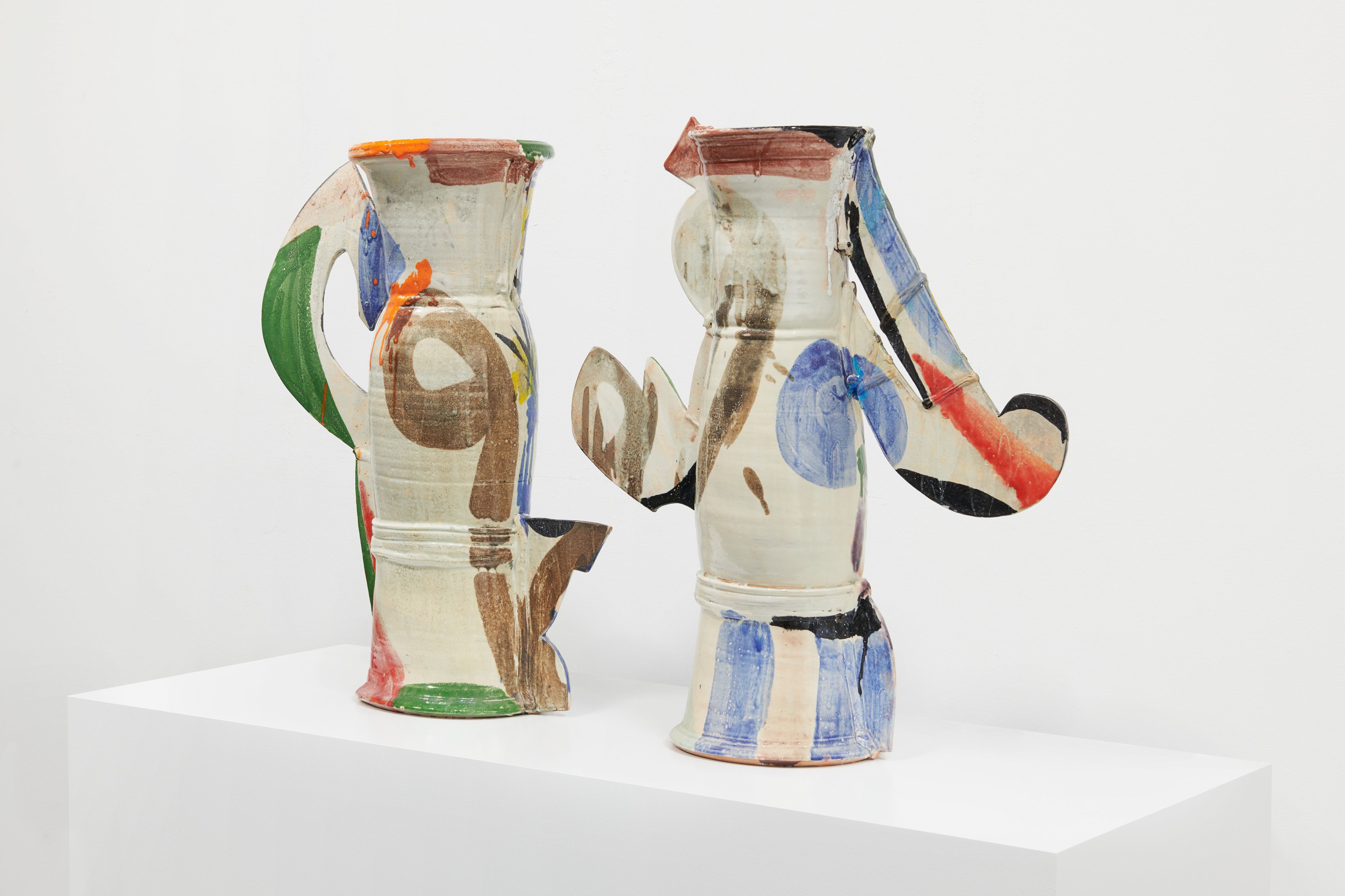 Betty Woodman, January Kimono Vases #2, 1995