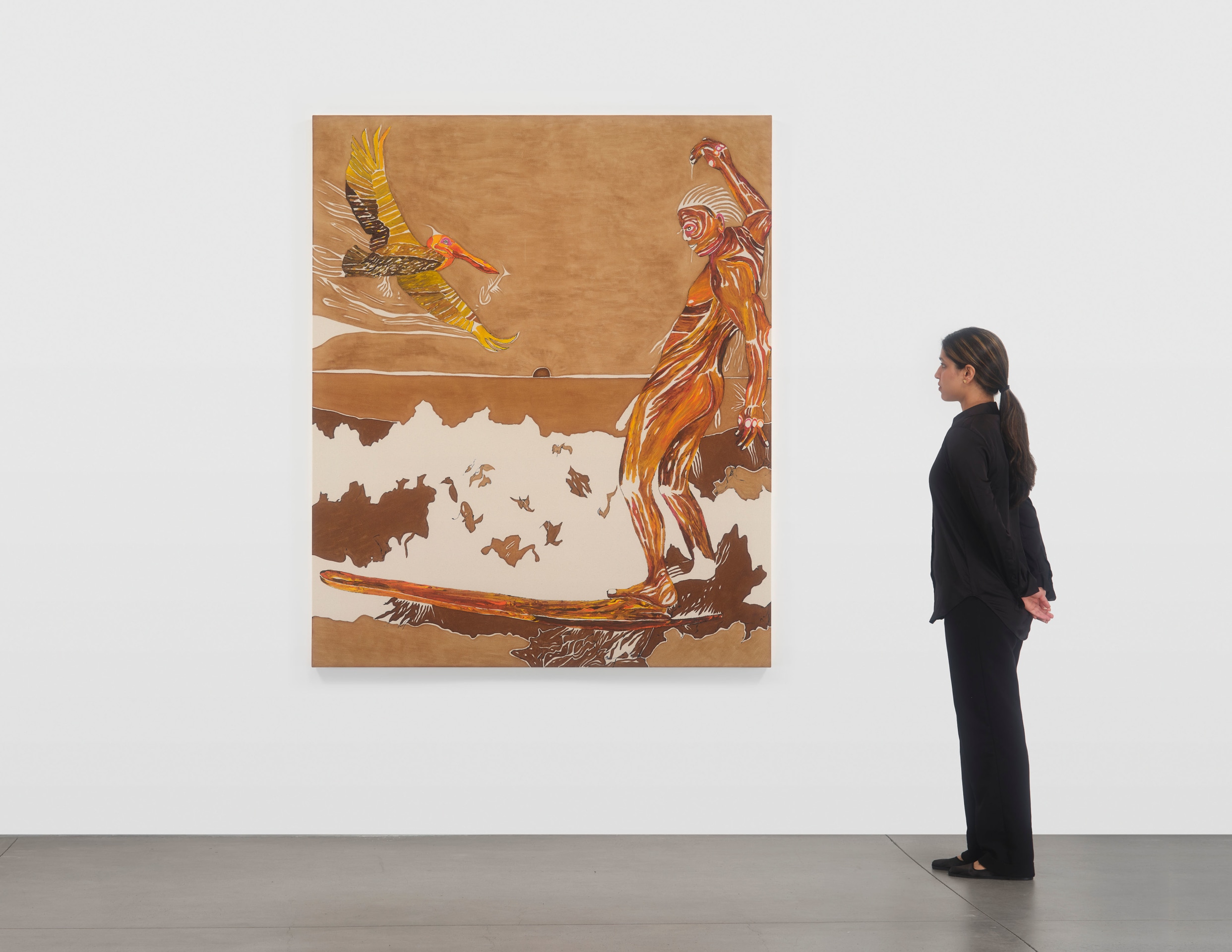 Chase Hall, Whitewash (Pelicanus Occidentalis), 2023