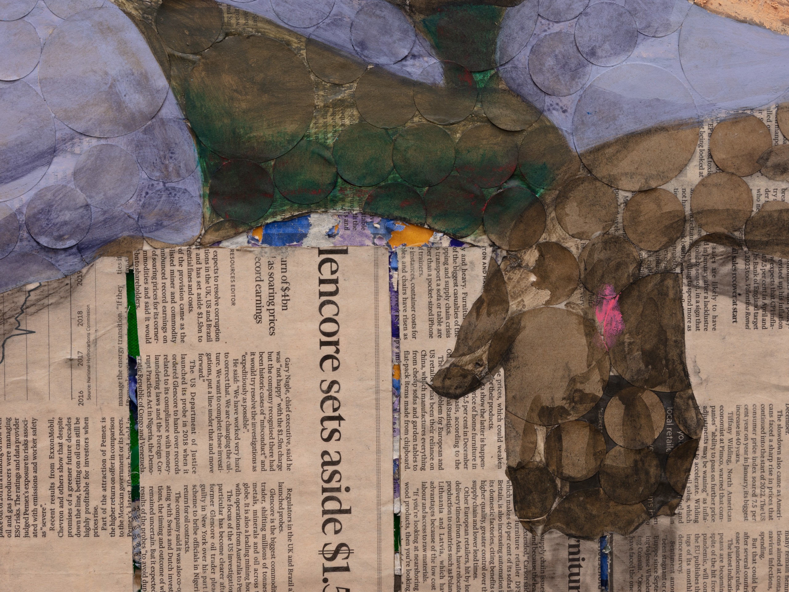 Derek Fordjour, Cargo, 2022