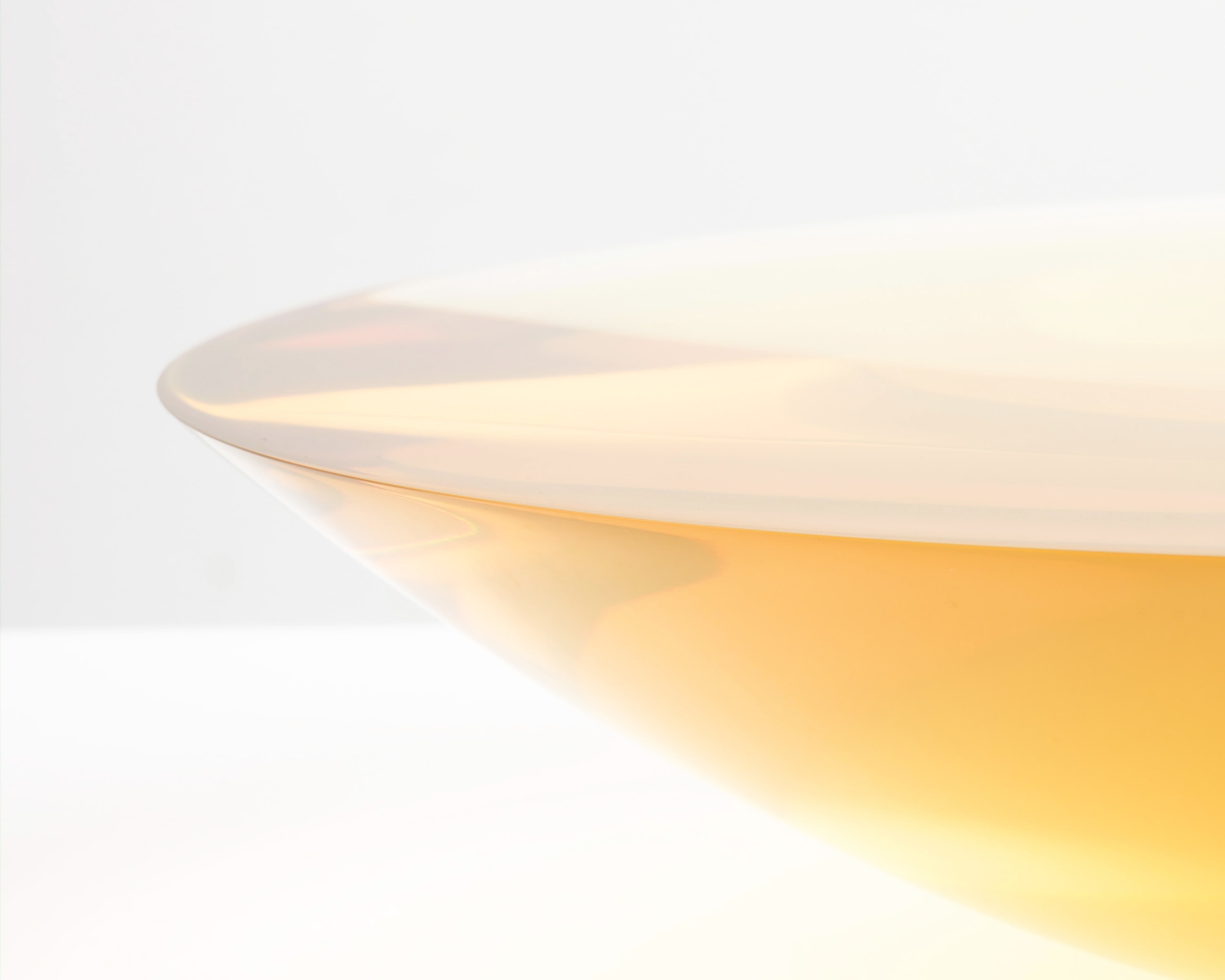 Fred Eversley, Untitled (parabolic lens), 2018