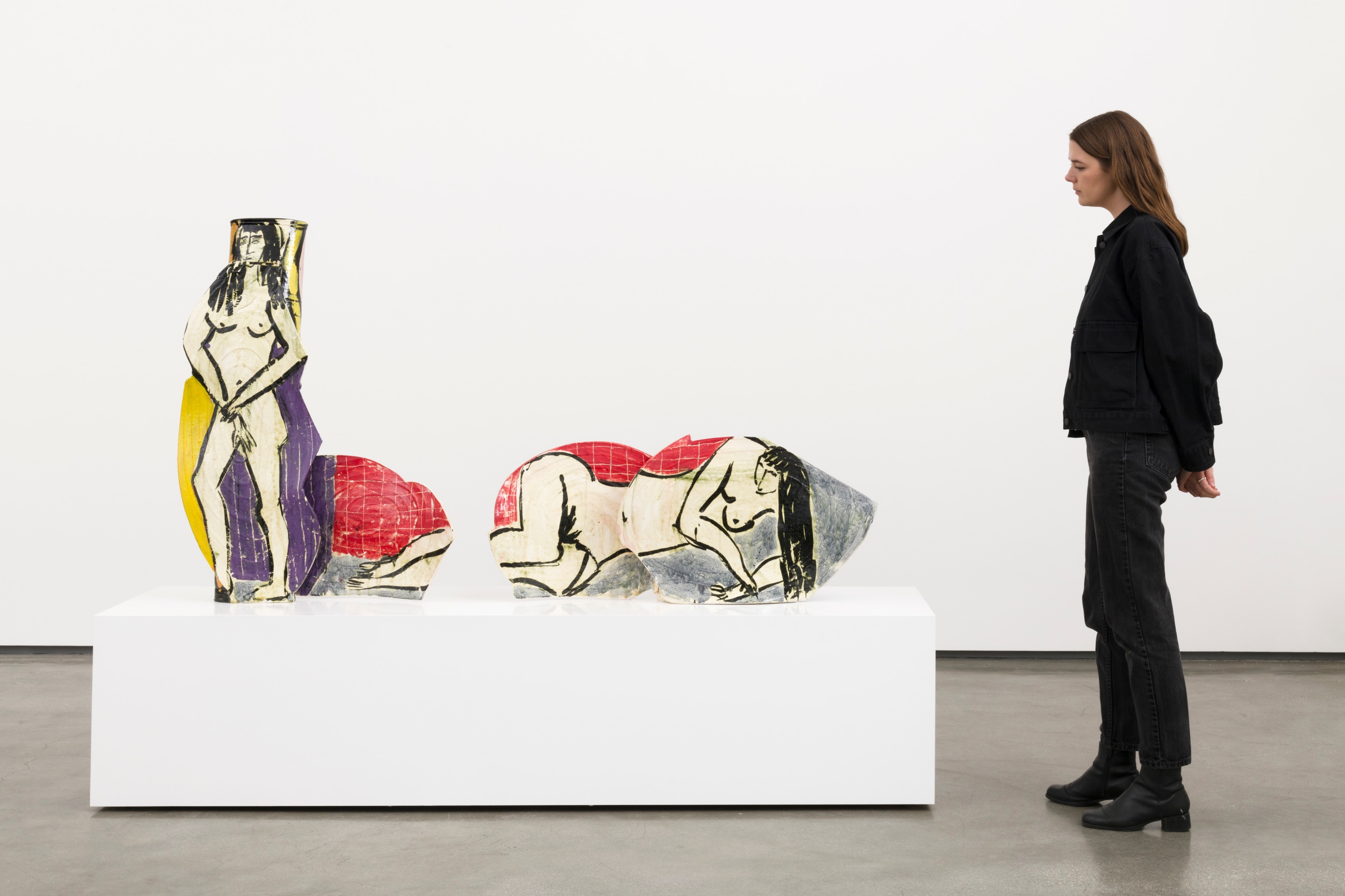 Betty Woodman His and Hers Vases: Life Drawing, 2008