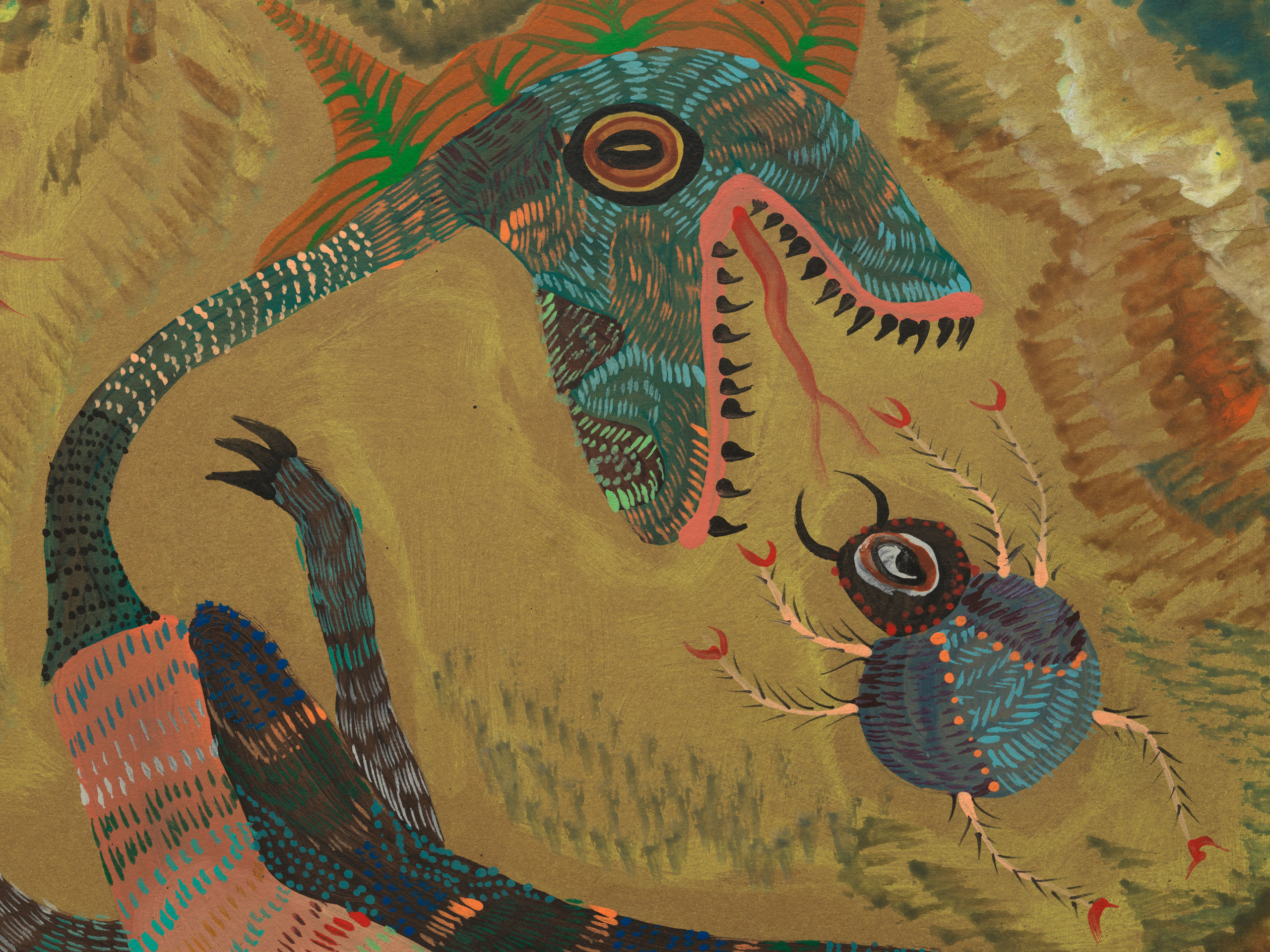 Chico da Silva, Untitled, 1964