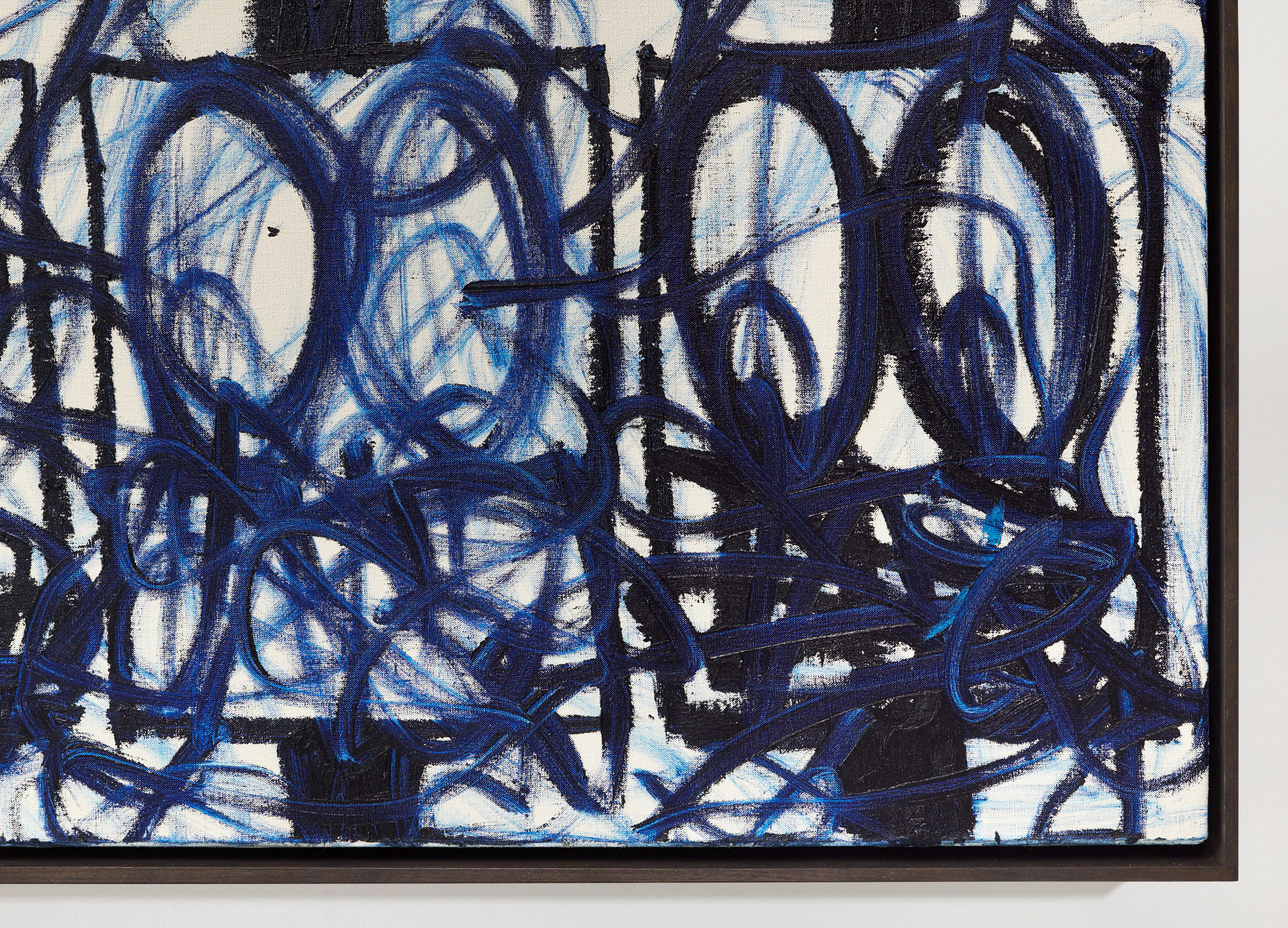 Rashid Johnson, Bruise Painting &quot;Pennies from Heaven&quot;, 2021