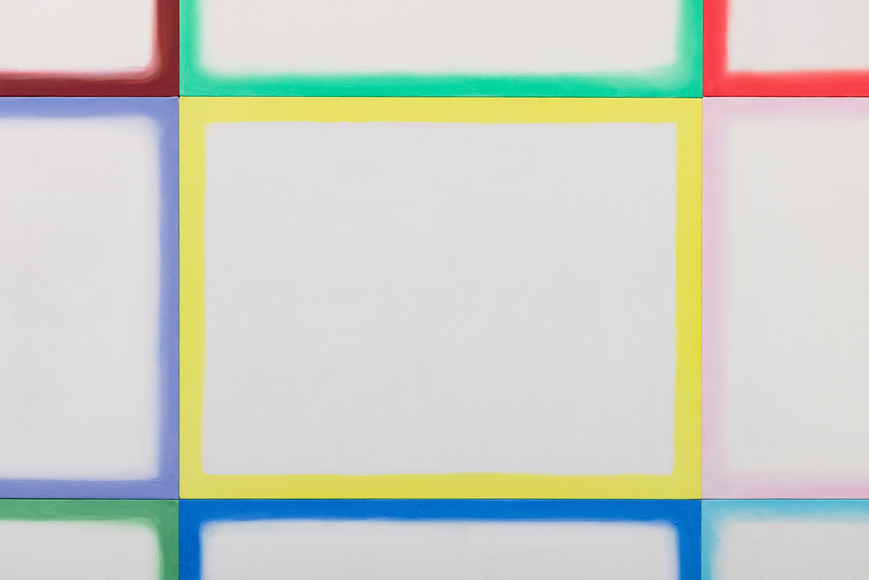 Andrea B&uuml;ttner, Untitled (Painted Ceiling), 2020