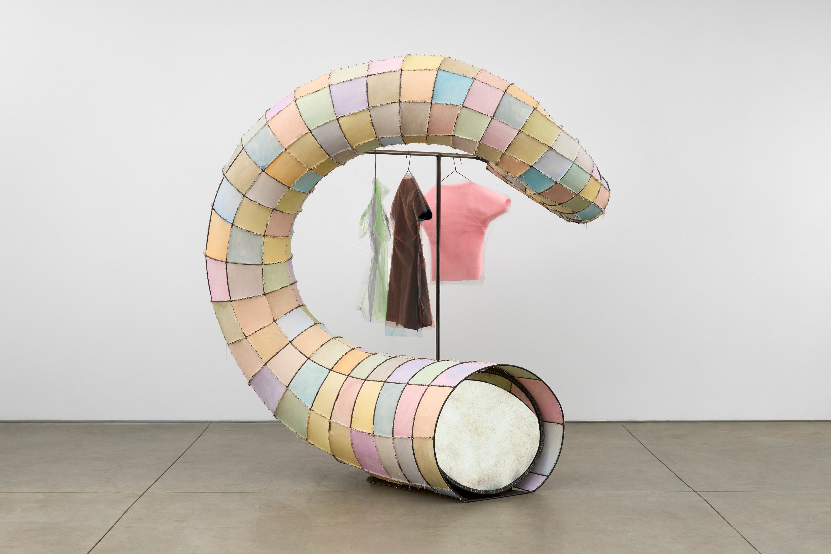 Evan Holloway, Display with Mirror, 2024