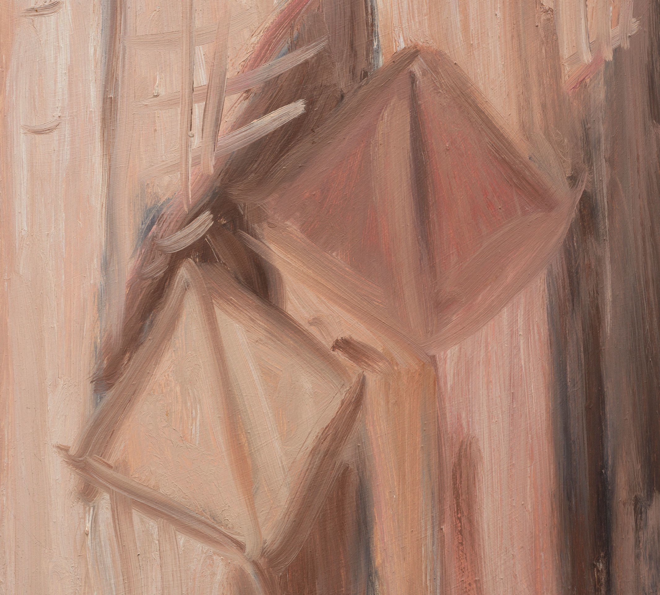 Martha Diamond, Study for Towers, 1986